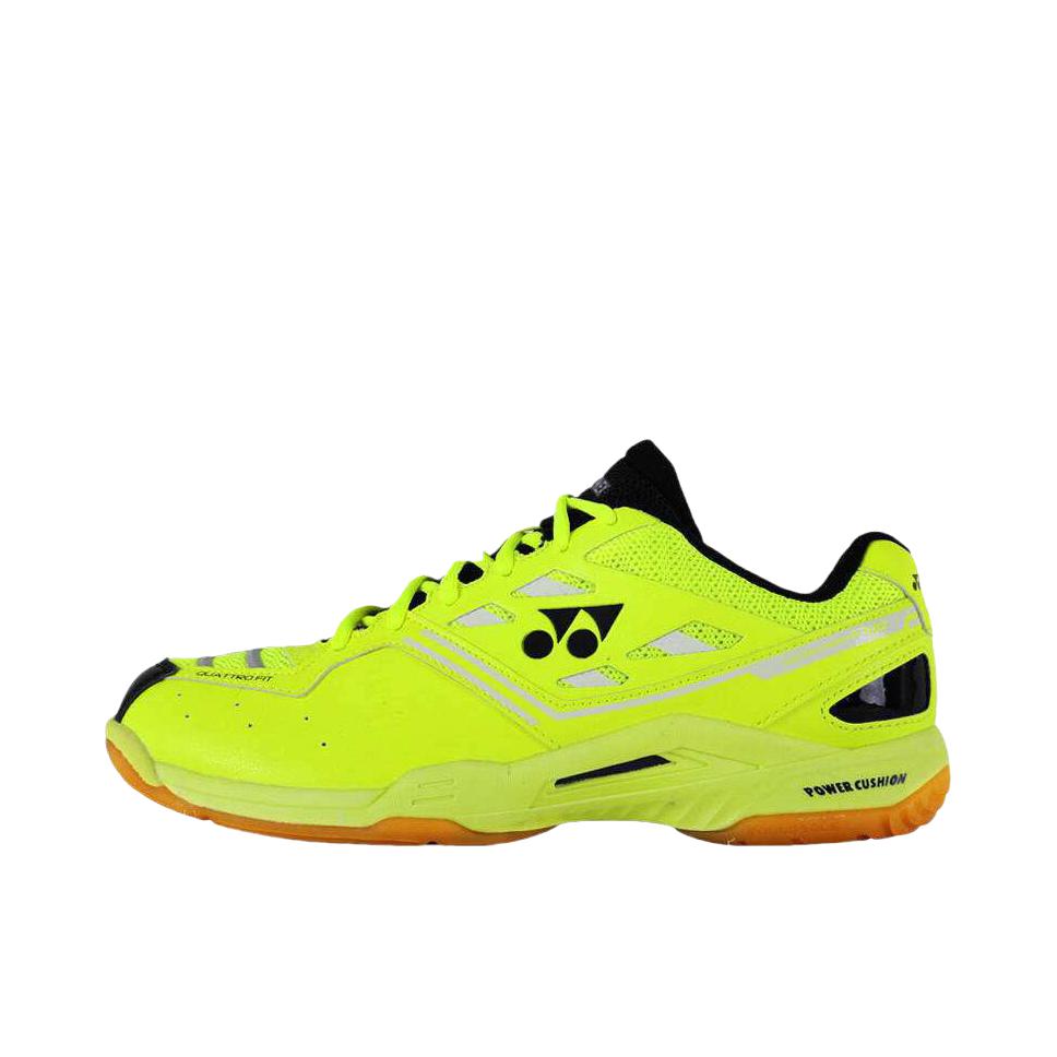 推荐商品：YONEX/尤尼克斯 Power Cushion F1NLTD 羽毛球鞋 减震防滑透气 闪黄色