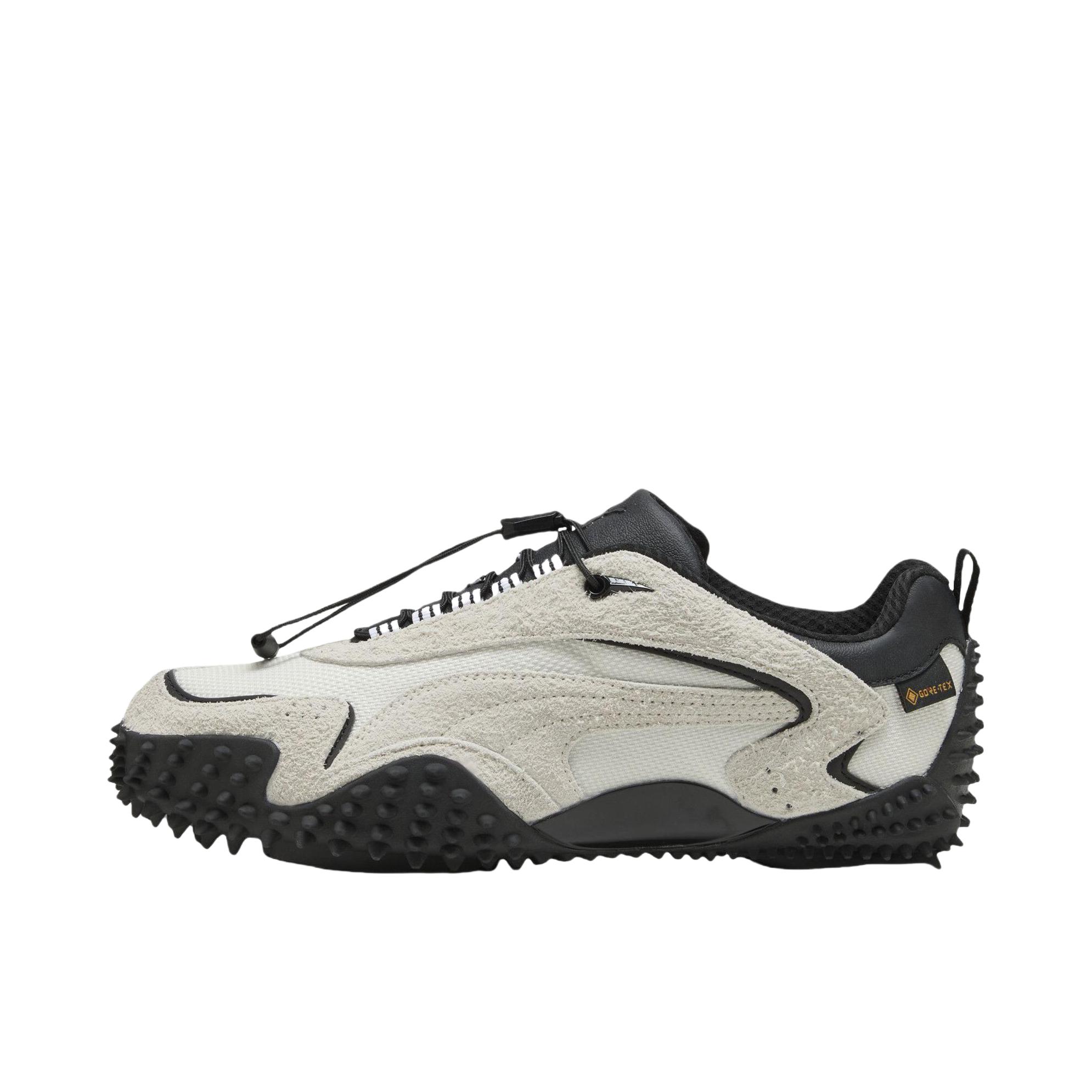 推荐商品：Puma/彪马 Mostro 运动休闲鞋 经典复古防滑耐磨舒适透气圆头网布短跑千禧风薄底贴合 米色/黑色