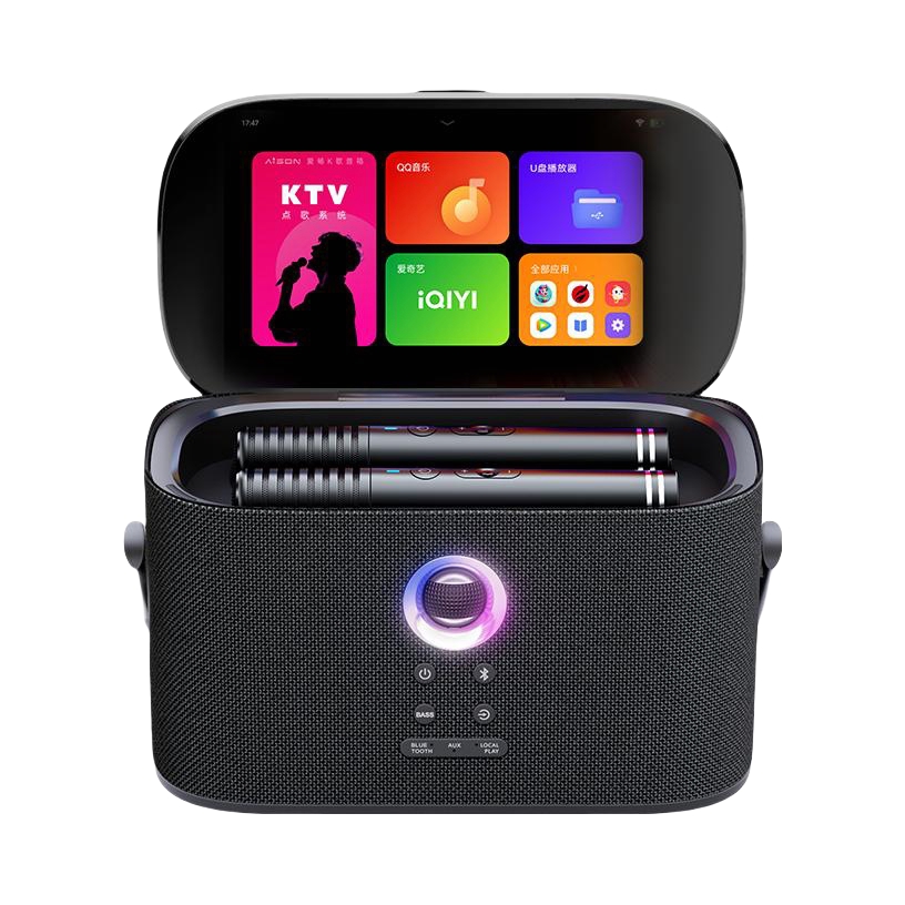 推荐商品：AISON/爱畅 K30 户外便携 蓝牙音箱 全频扬声单元 家庭ktv
