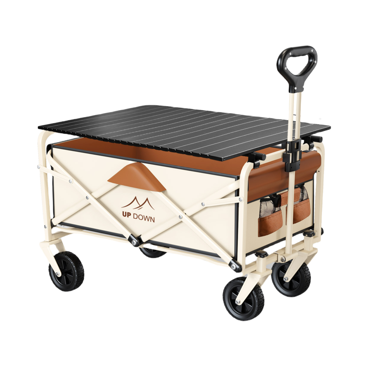 推荐商品：updown 手推 野营 摆摊 户外营地车 UD-YDC07
