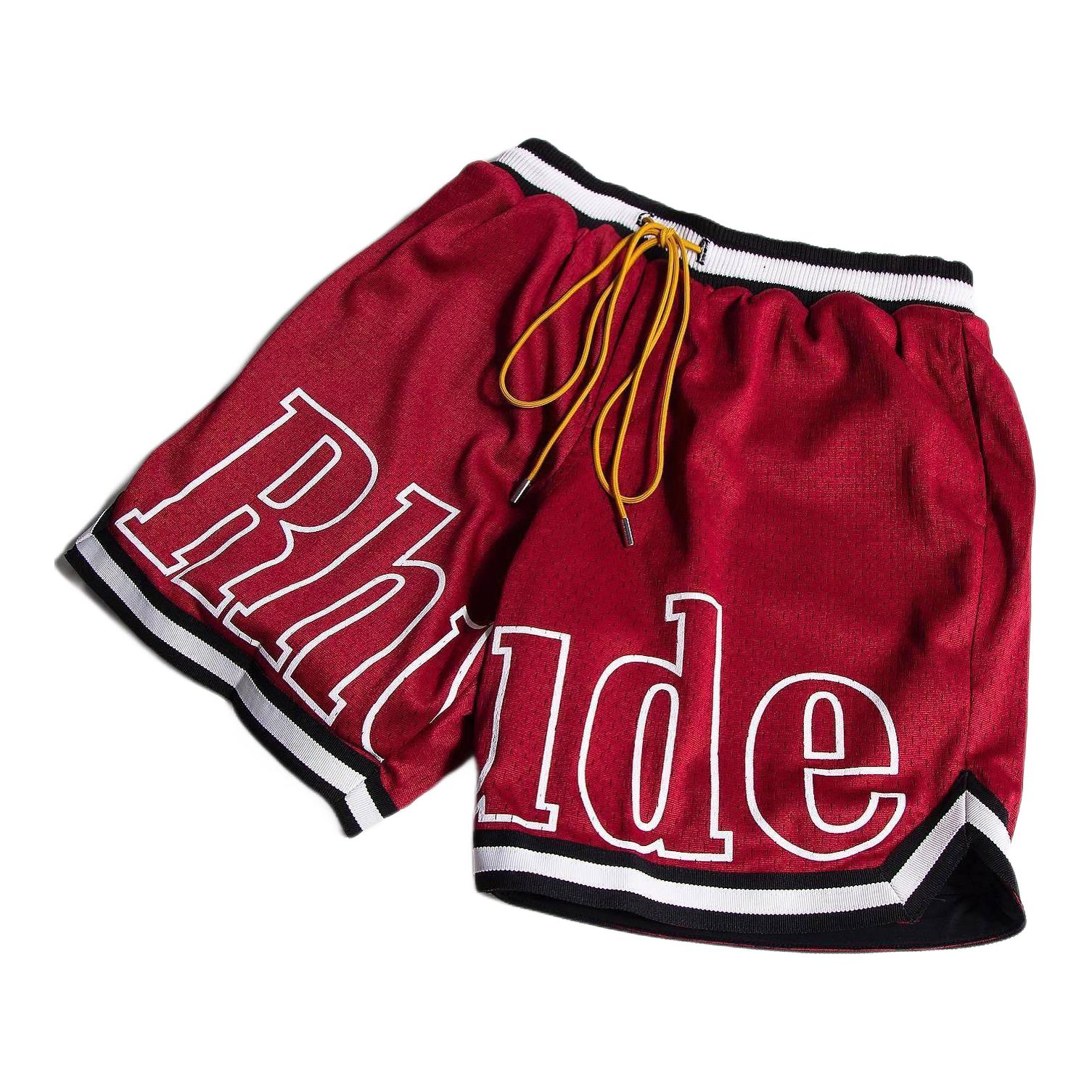 推荐商品：anvtt 速干美式四分运动短裤 RUDK 酒红