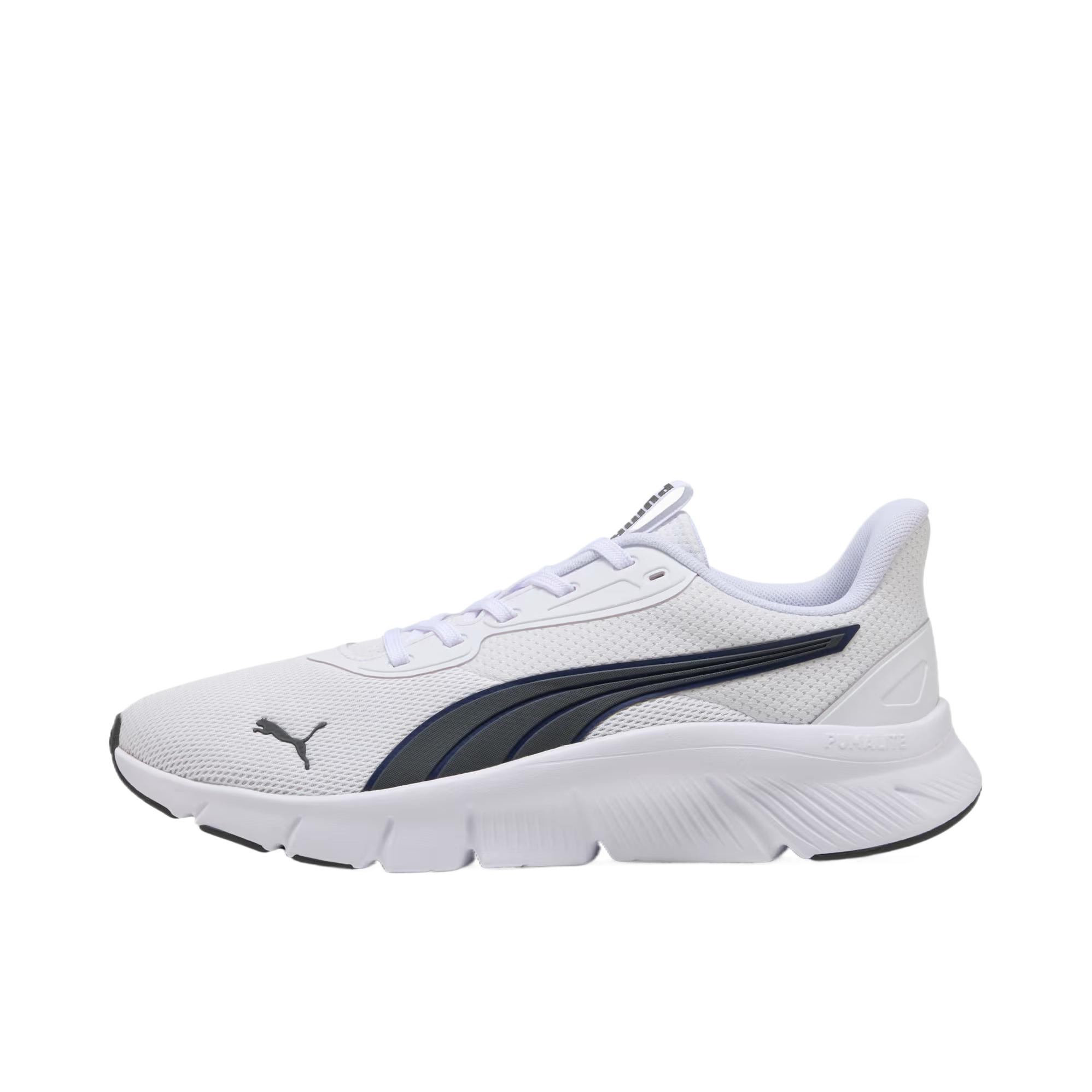 推荐商品：Puma/彪马 FlexFocus Lite Modern 减震 防滑 低帮 平跟 跑鞋 白色/黑色
