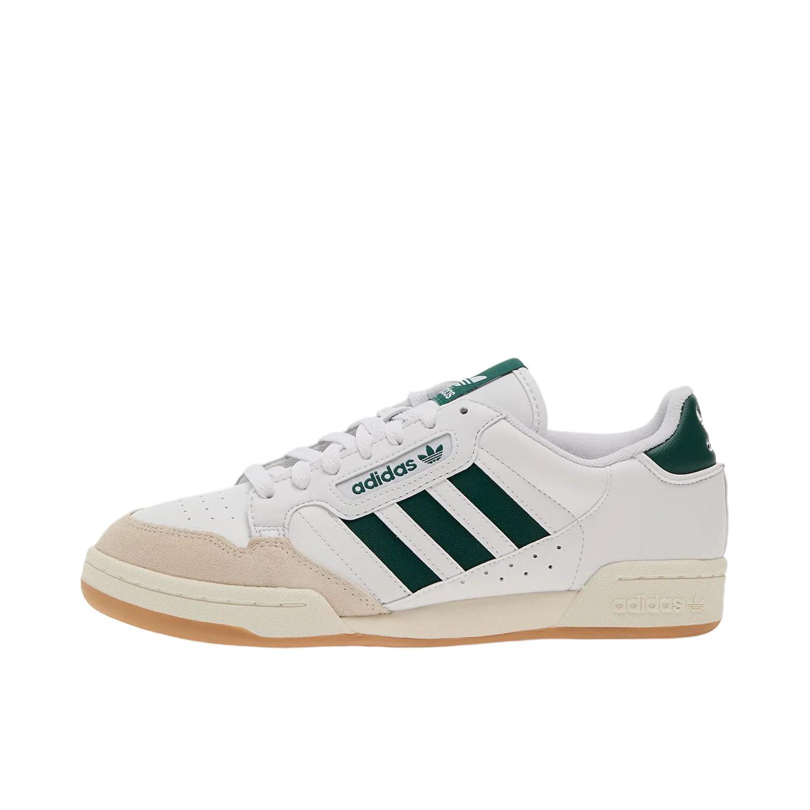 推荐商品：adidas Continental 80 Vulc 板鞋 防滑耐磨轻便透气舒适百搭复古 白色/绿色