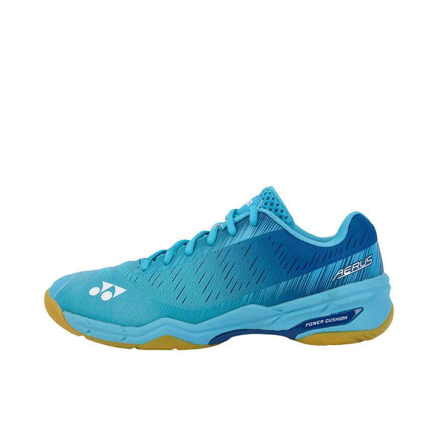 推荐商品：YONEX/尤尼克斯 Power Cushion AERUS AX4 超轻4代 羽毛球鞋 低帮圆头平跟 薄荷蓝