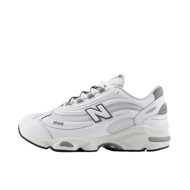 推荐商品：New Balance 1000 运动休闲鞋 舒适百搭透气防滑耐磨圆头复古 M宽/大童/白色