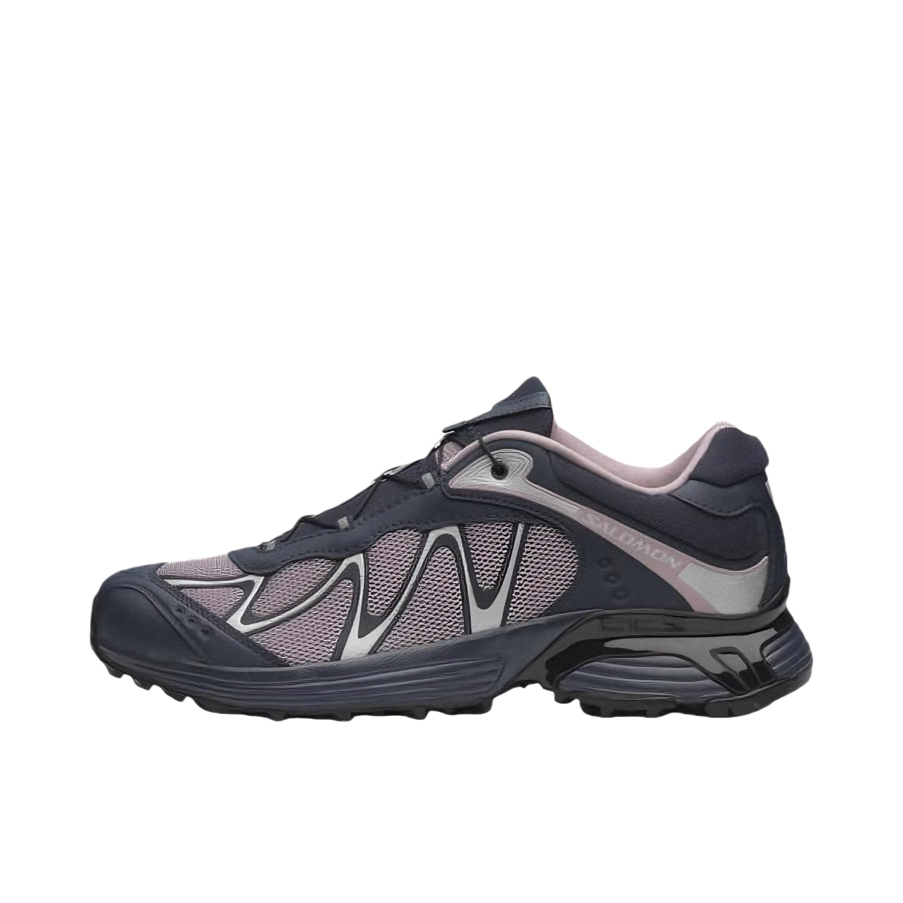 推荐商品：Salomon/萨洛蒙 XT-Whisper 百搭 防滑 耐磨 低帮 运动休闲鞋 深蓝色/紫色