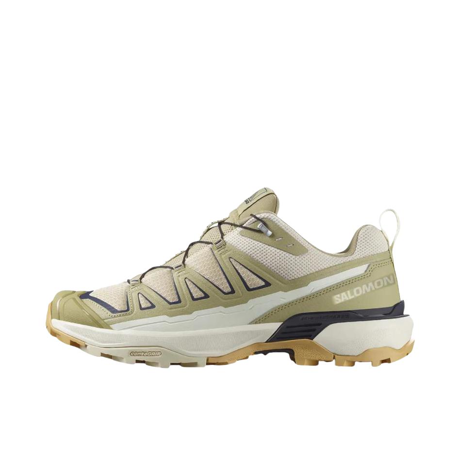 推荐商品：Salomon/萨洛蒙 X Ultra 360 Edge 缓震耐磨 防水 圆头 稳定支撑 登山 户外鞋 徒步鞋 米色/黑色