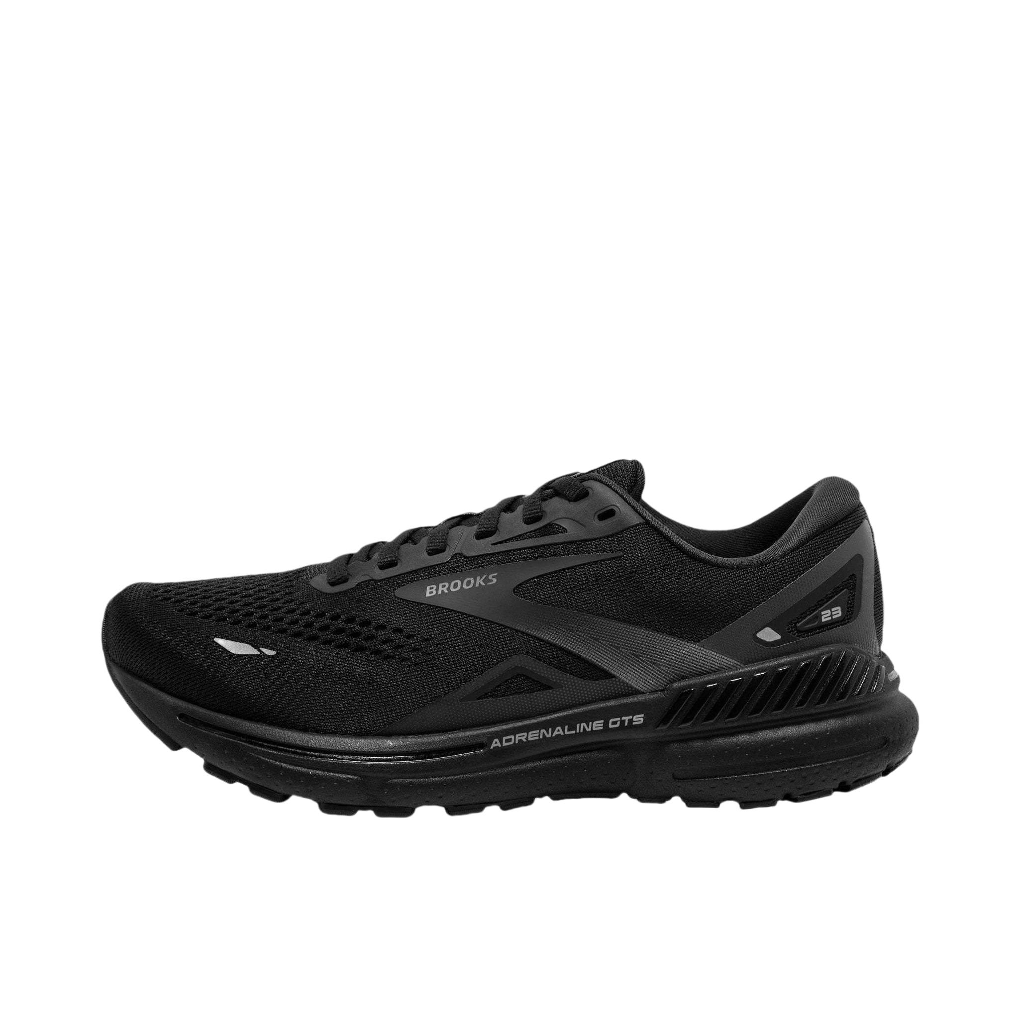 推荐商品：Brooks/布鲁克斯 Adrenaline GTS 追岚 23 缓震支撑 防滑耐磨 网面 舒适百搭 跑鞋 2E宽/黑色