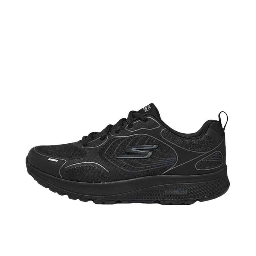 推荐商品：Skechers/斯凯奇 Go Run Consistent 软底 休闲轻质 增高鞋 跑鞋 女款/全黑色