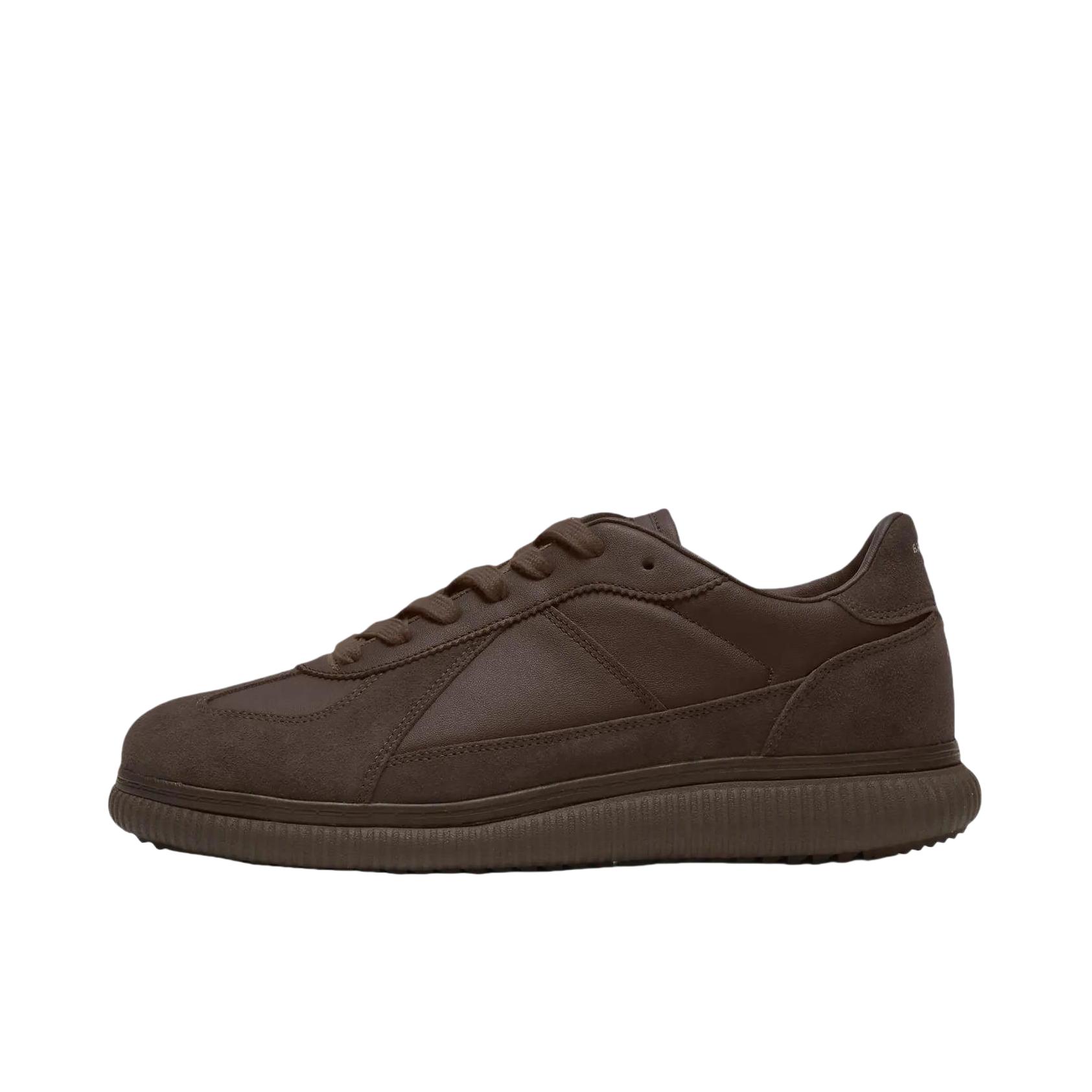 推荐商品：Onitsuka Tiger 鬼塚虎 Delecity SF 防滑耐磨 低帮 厚底 系带 运动休闲鞋 棕色