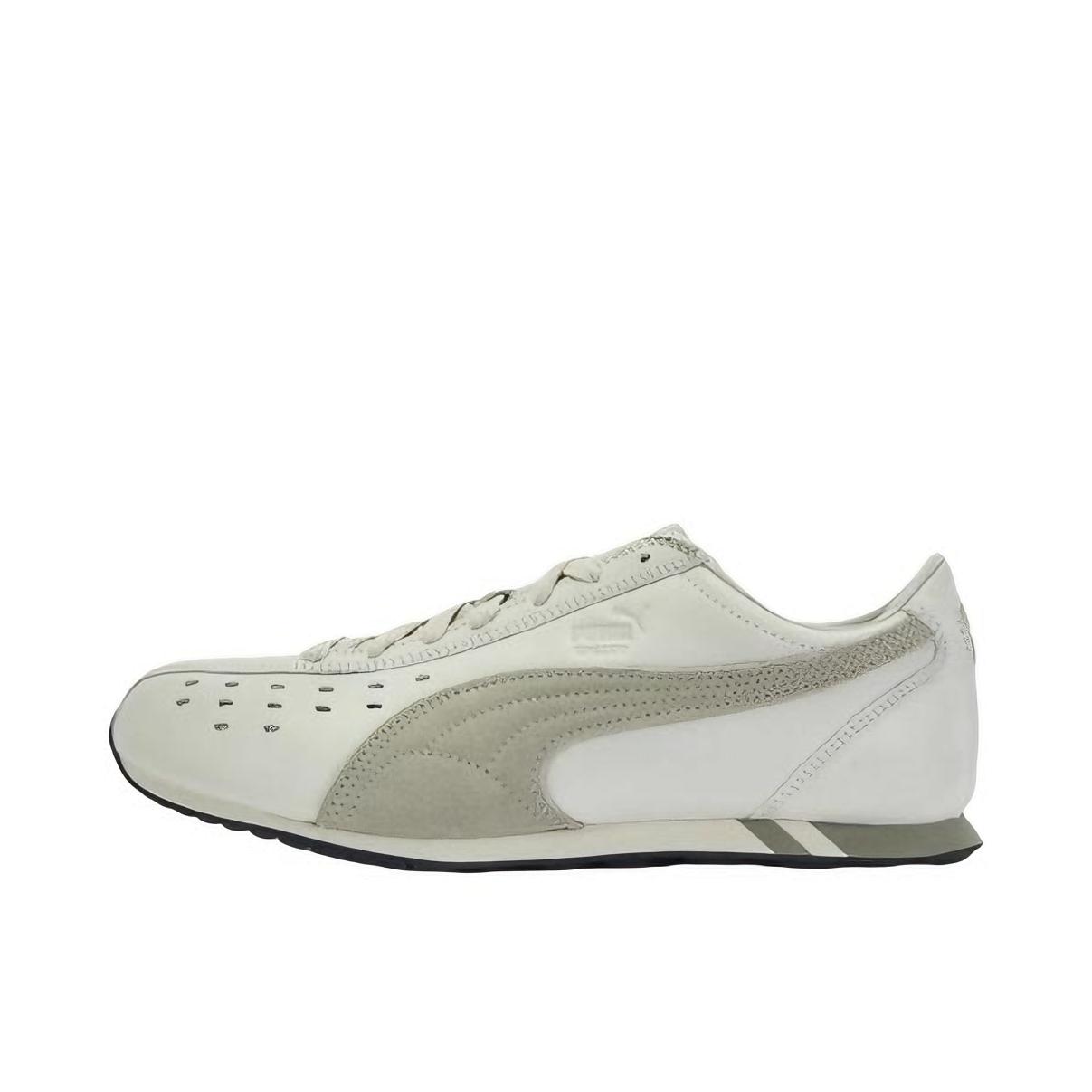 推荐商品：Puma/彪马 SPRINT PREMIUM 运动休闲鞋 复古透气打孔圆头 沙砾灰/桦树绿