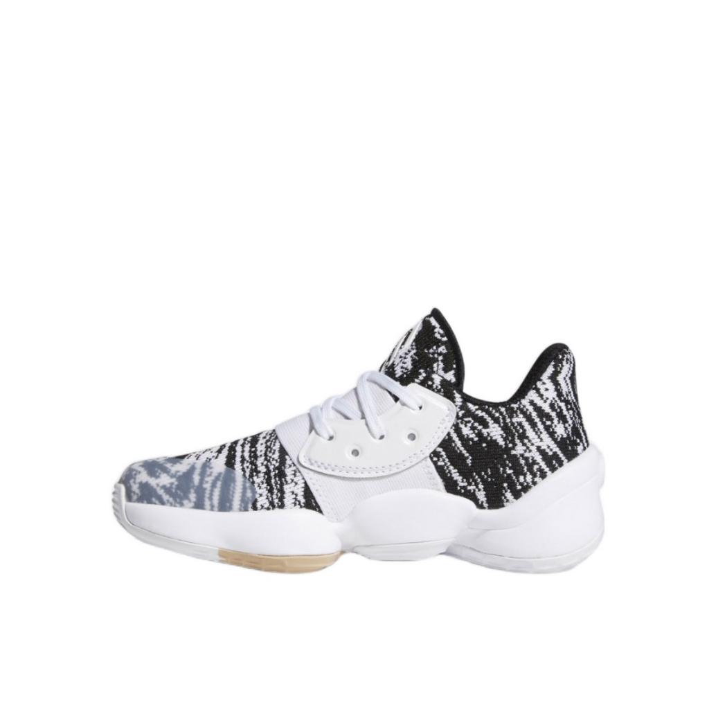 推荐商品：adidas Harden Vol.4 童鞋 小童/白色/黑色