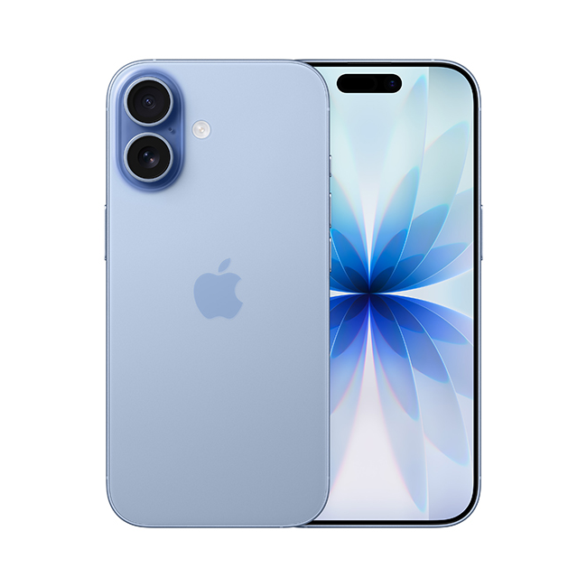 苹果 iPhone17 5G手机 超瓷晶面板2 防刮屏幕技术 6核CPU 5核GPU 120hz高刷 1800万前摄 自适应AI摄像 青雾蓝色