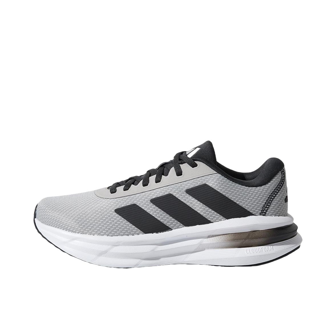 推荐商品：adidas Galaxy 7 跑鞋 防滑耐磨网面透气缓震回弹轻便舒适百搭支撑排汗贴合 灰色/白色/黑色
