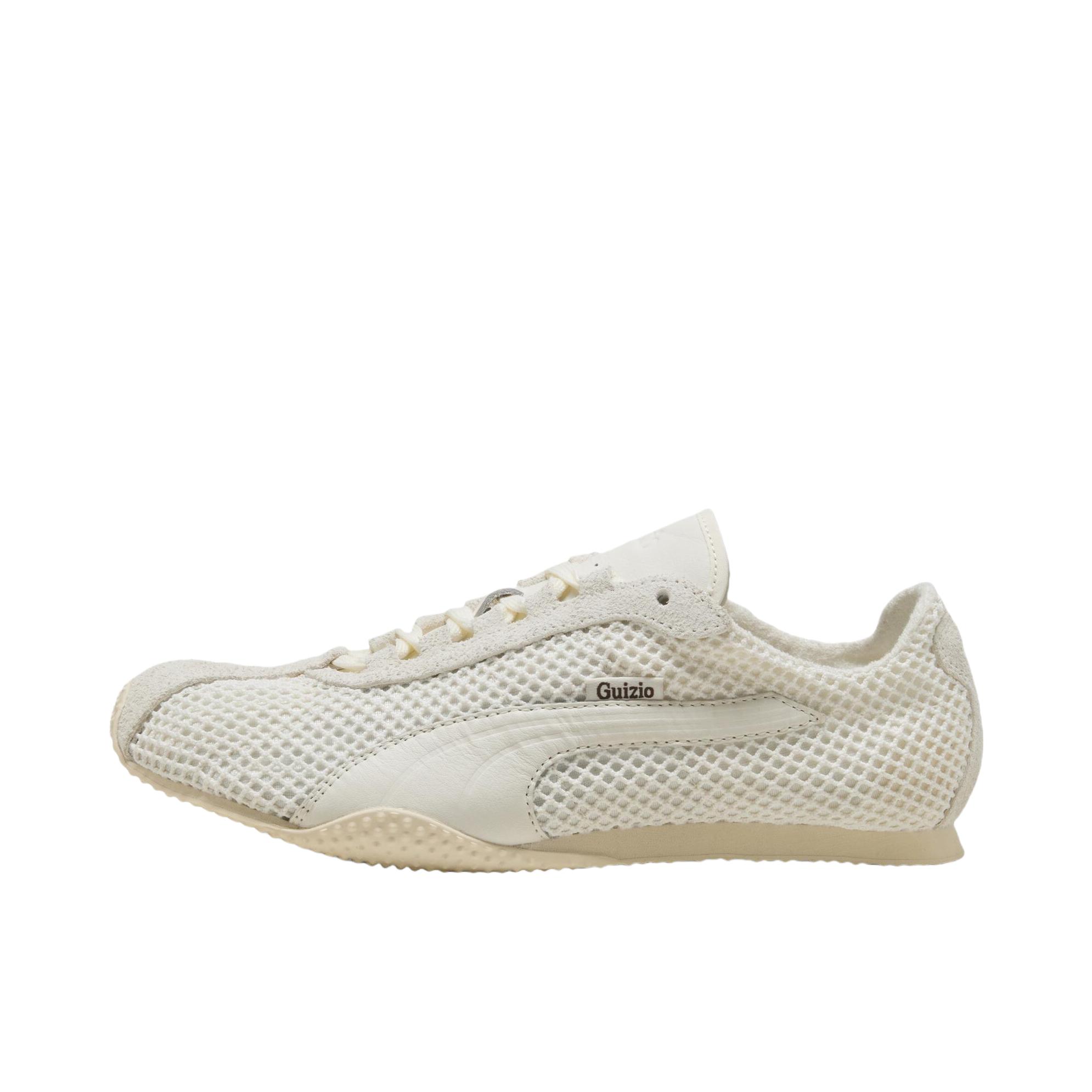 推荐商品：Puma/彪马 H-STREET 运动休闲鞋 网眼系带低帮田径千禧贴合薄底 米色/白色 