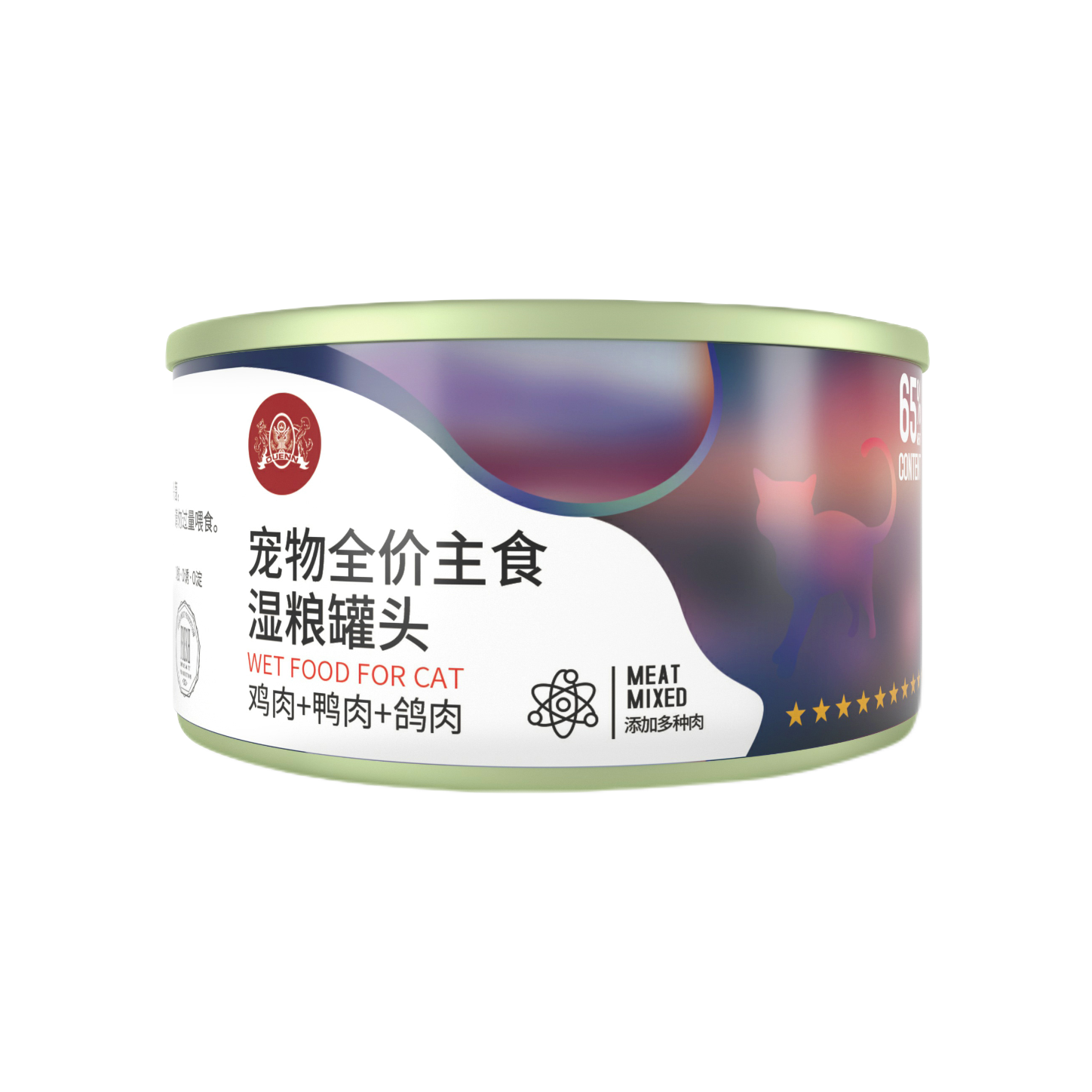 推荐商品：OUEN/欧恩 全价 猫主食罐 补充营养补水