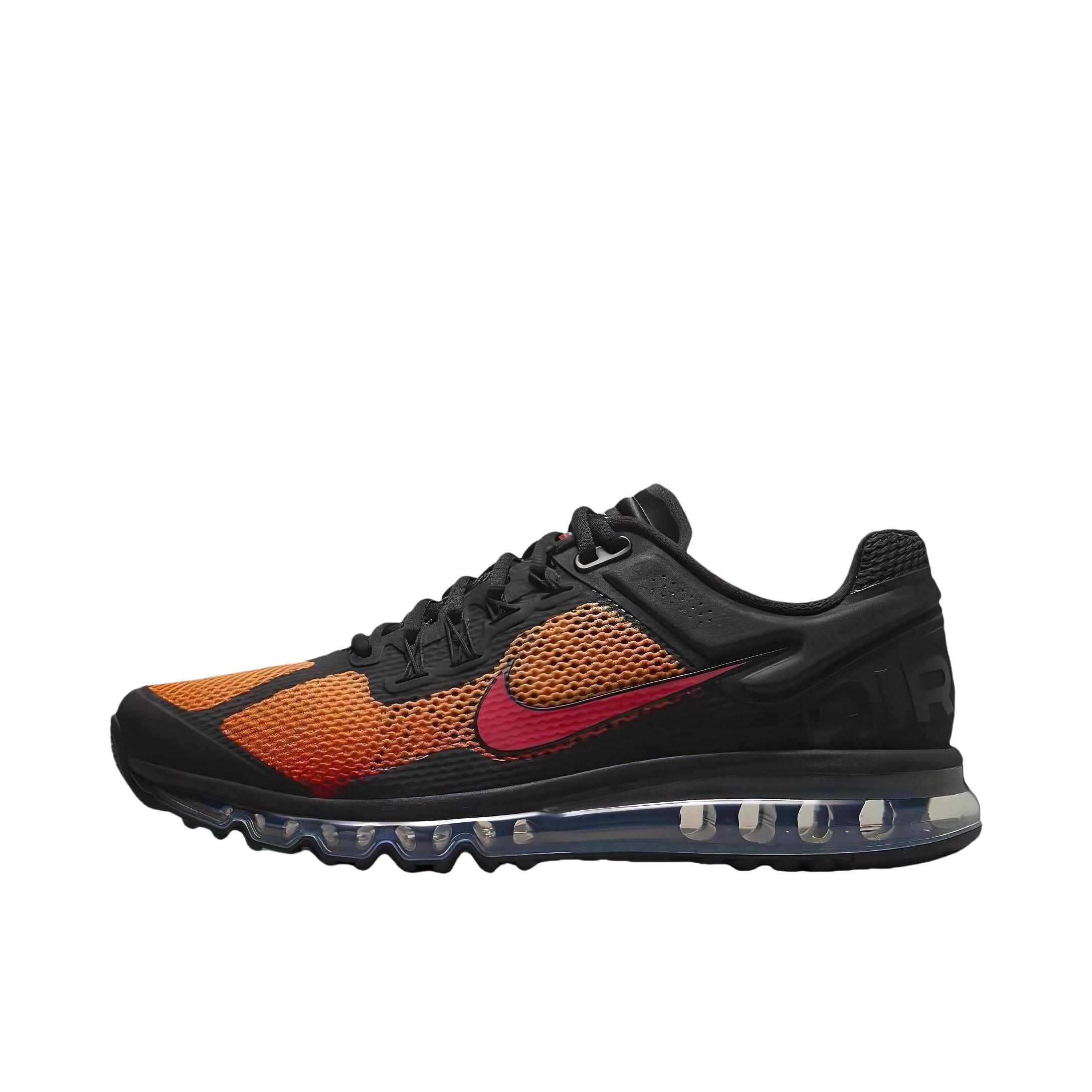推荐商品：Nike Air Max 2013 跑鞋 气垫缓震舒适透气防滑耐磨复古百搭支撑运动 Sunset/黑色/橙色