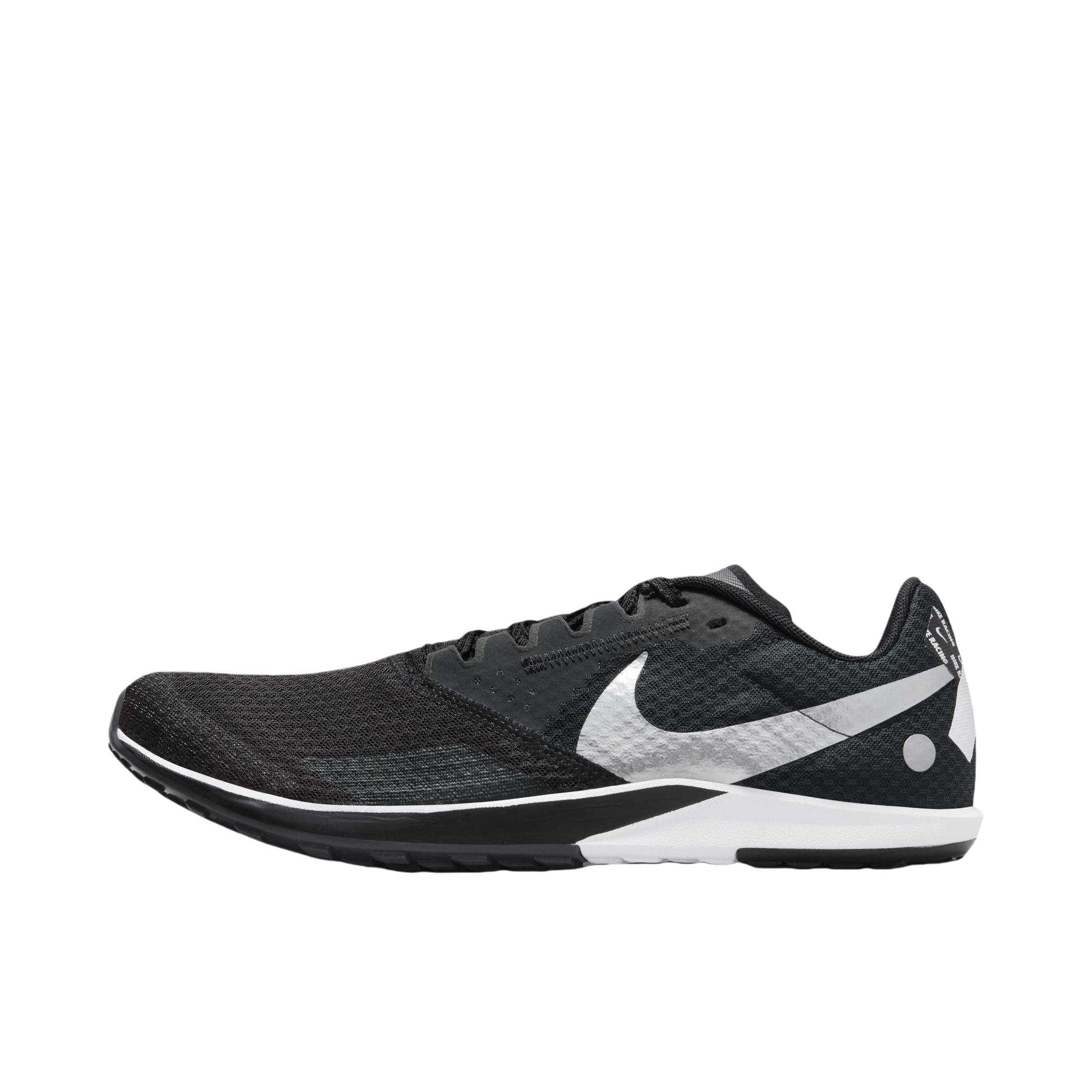 推荐商品：Nike Zoom Rival Waffle 6 跑鞋 网布透气舒适运动防滑耐磨减震抓地越野训练耐用 黑色/白色