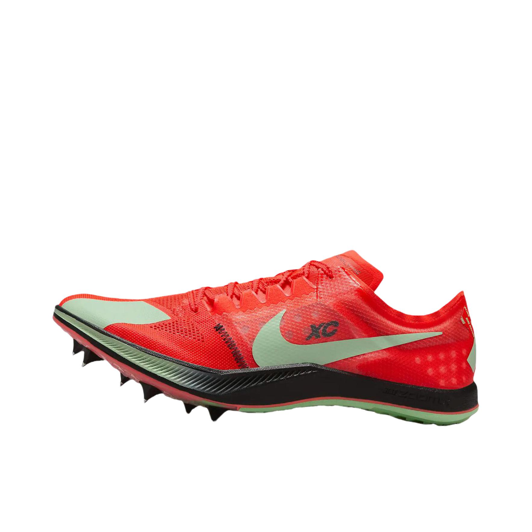 推荐商品：Nike Zoomx Dragonfly 1 XC 跑鞋 织物减震防滑 红色/青色