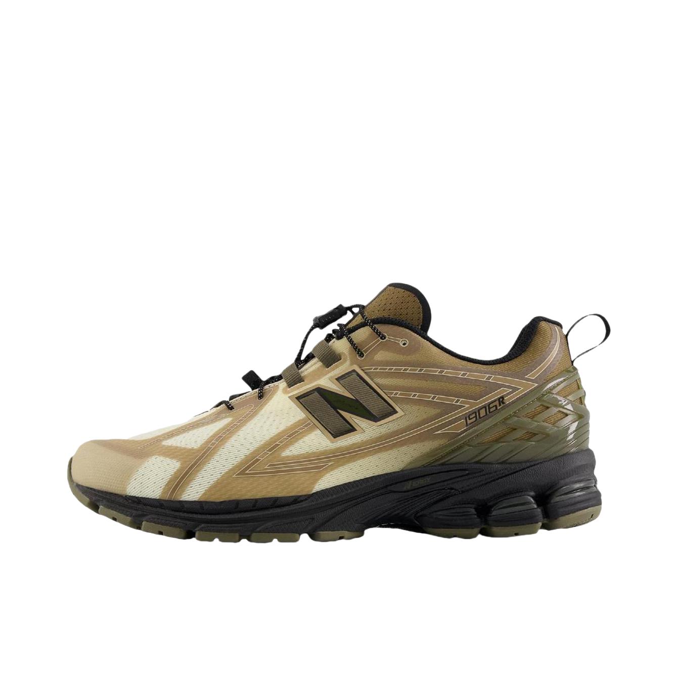推荐商品：New Balance 1906R 跑鞋 网面透气防滑耐磨轻便复古防水运动贴合 D宽/陶土棕