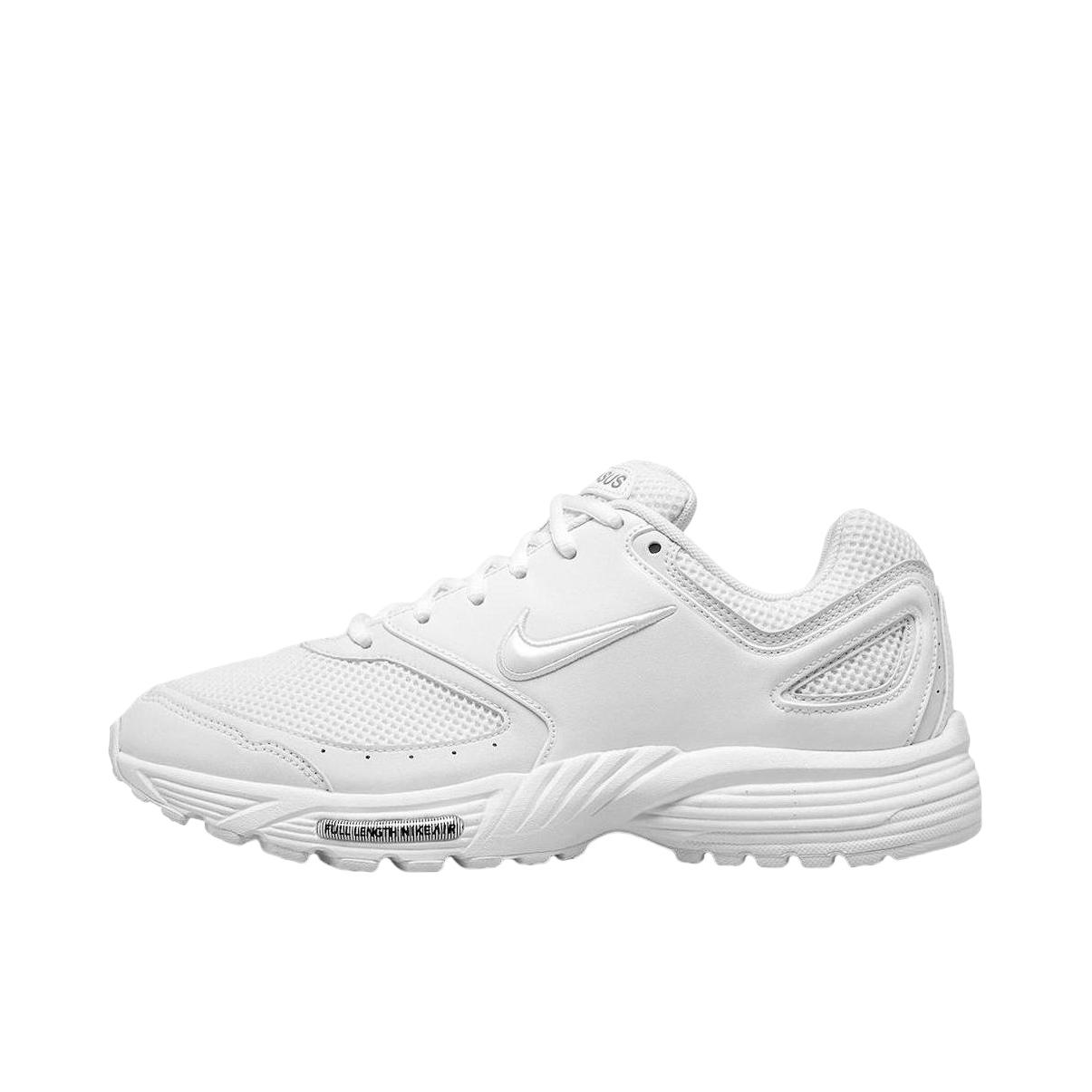 推荐商品：Nike Air Pegasus 2K5 跑鞋 防滑抓地耐磨支撑回弹舒适缓震复古百搭训练轻便耐穿短跑圆头 CDG联名/白色