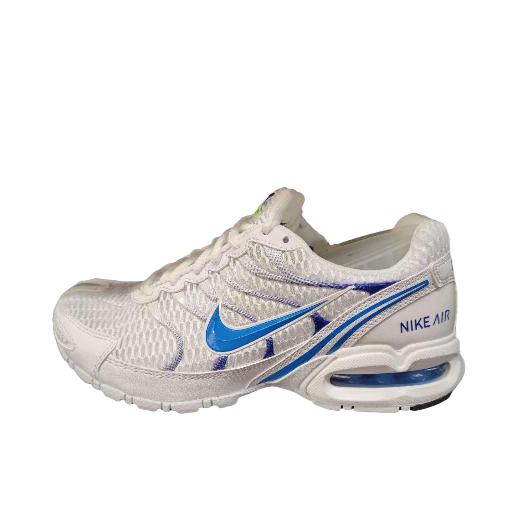 推荐商品：Nike Air Max Torch 4 跑鞋 缓震耐磨防滑透气合成革织物气垫 女款/白色/蓝色