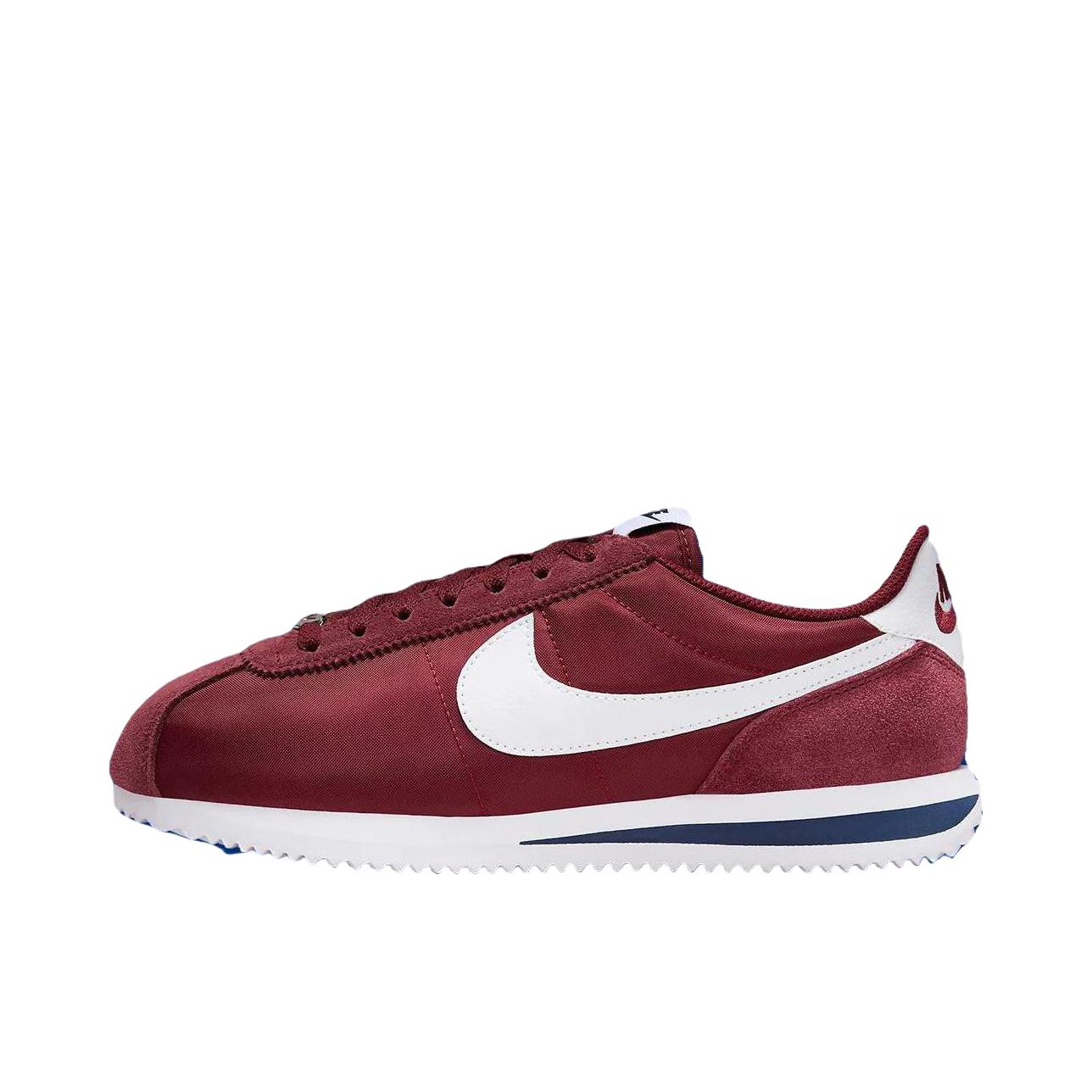 推荐商品：Nike Classic Cortez 阿甘鞋 跑鞋 防滑耐磨缓震透气轻便抓地舒适低帮耐穿贴合 红色/白色