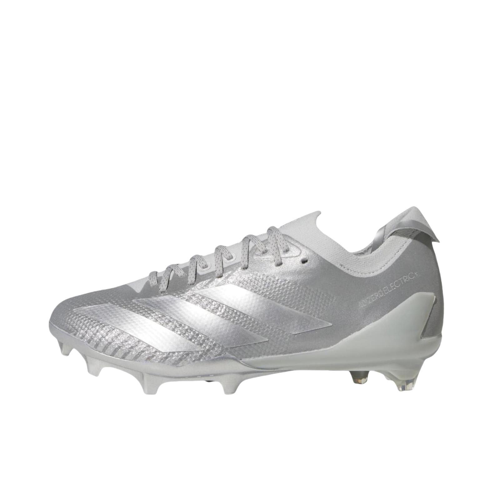 推荐商品：adidas Adizero Electric 人造草坪 减震 防滑耐磨 胶质 短钉 圆头 橄榄球鞋 银色