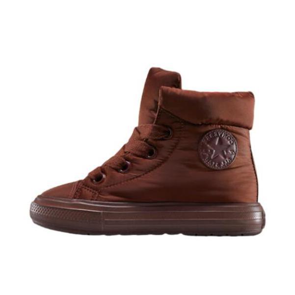 推荐商品：Converse/匡威 All Star Elements Boot 面包鞋 运动休闲鞋 保暖增高加厚 深棕色