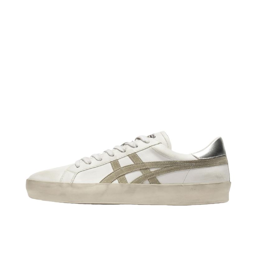 推荐商品：Onitsuka Tiger Fabre Nippon LO 舒适耐磨 休闲鞋 白色/灰色 