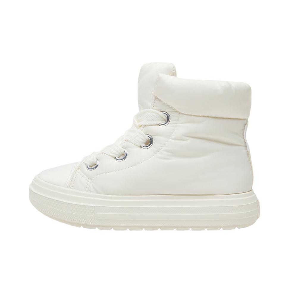 推荐商品：Converse/匡威 All Star Elements Boot 面包鞋 运动休闲鞋 保暖增高加厚 全白色