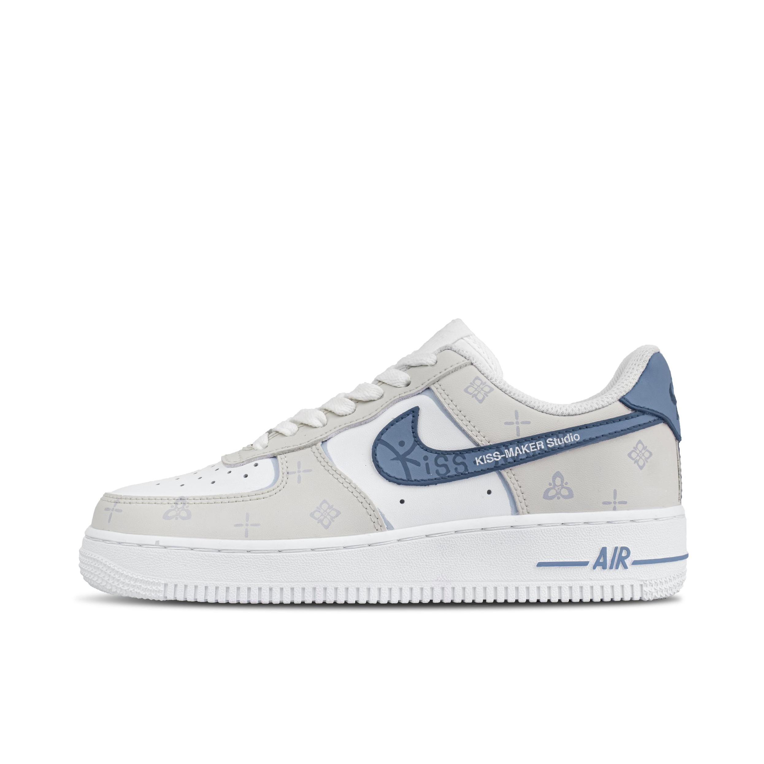 推荐商品：【定制球鞋】Nike Air Force 1 板鞋 舒适轻便防滑耐磨包裹性合成革防水复古简约增高 亲密制造