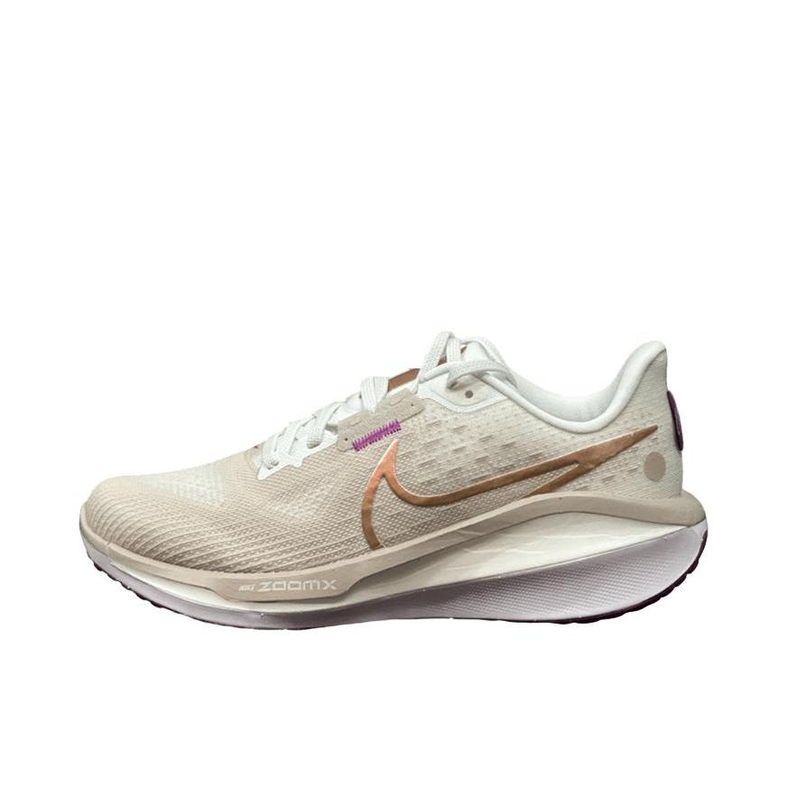 推荐商品：Nike Zoom Vomero 17 跑鞋 健身训练轻便缓震简约圆头回弹 女款/灰色/白色
