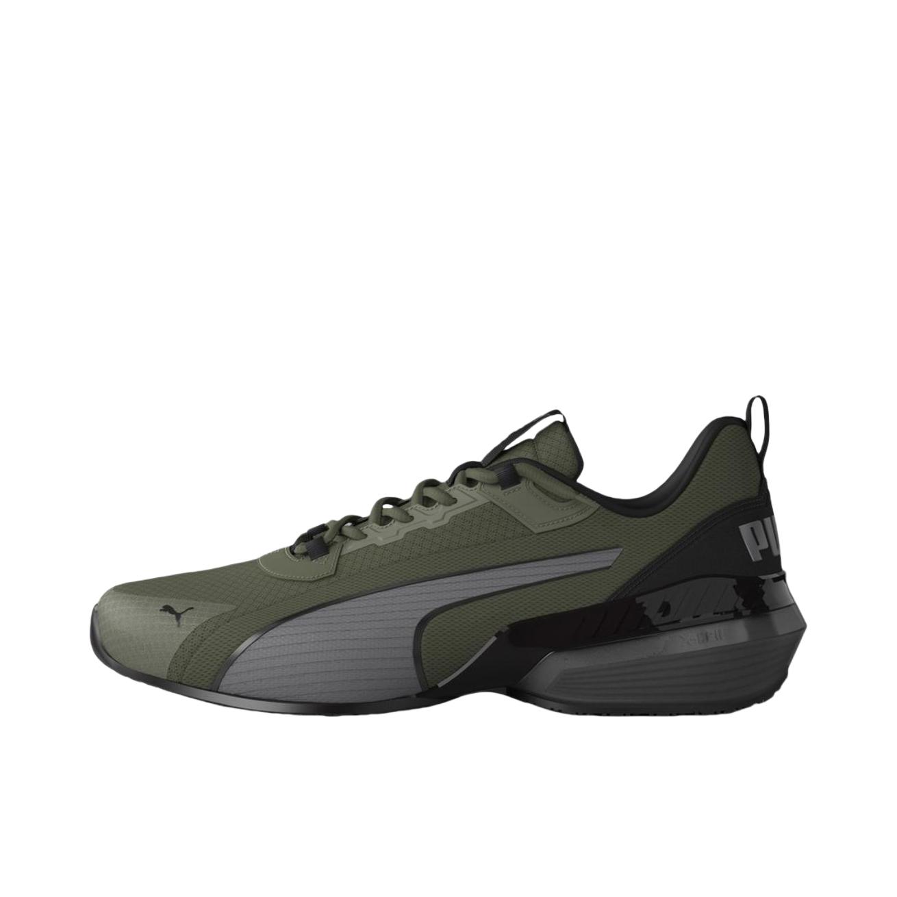 推荐商品：Puma/彪马 X-CELL Uprise 防滑耐磨 低帮 跑鞋 376145-01 深灰色/军绿色