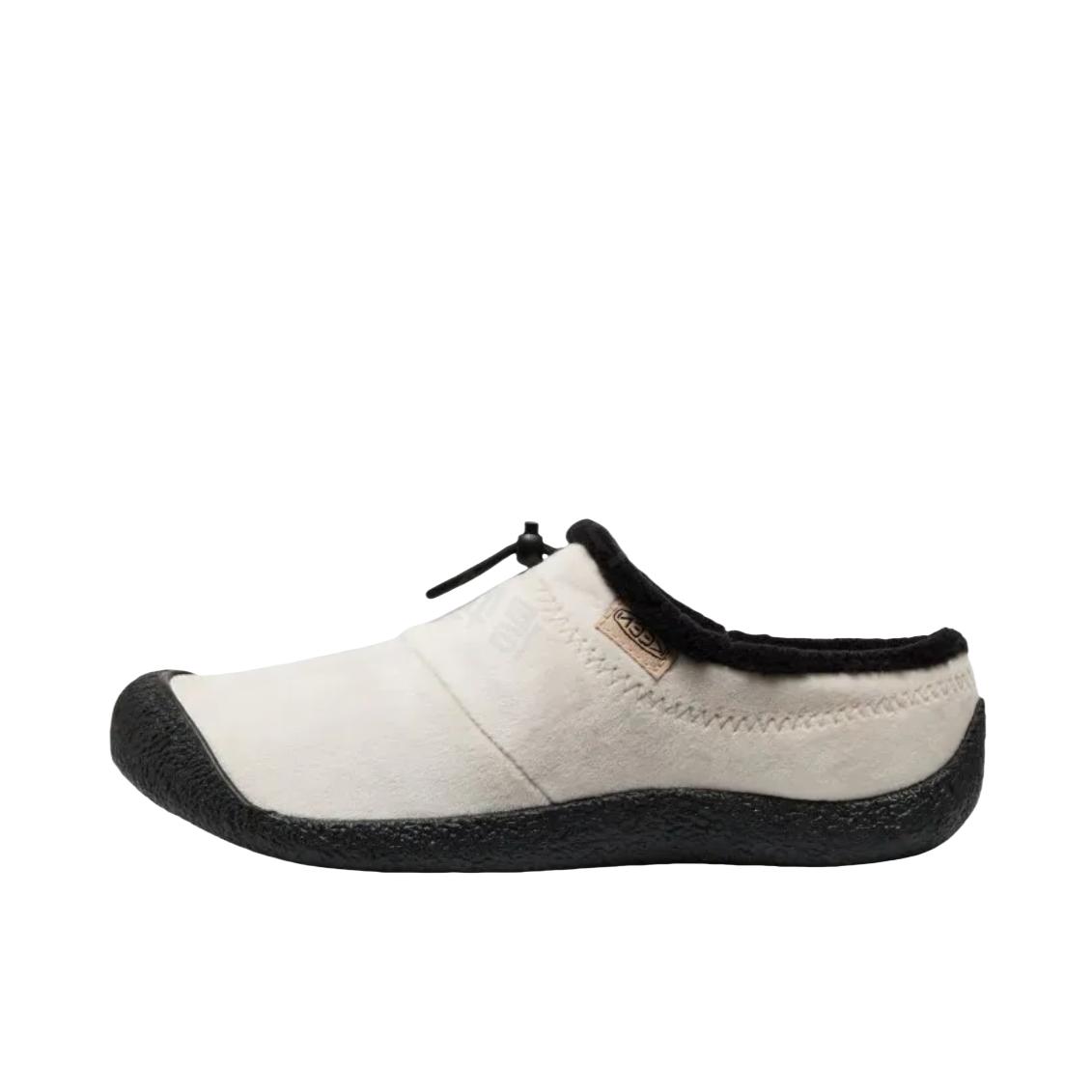 推荐商品：KEEN/科恩 HOWSER III SLIDE LEATHER 一脚蹬 户外鞋 桦木白/黑色