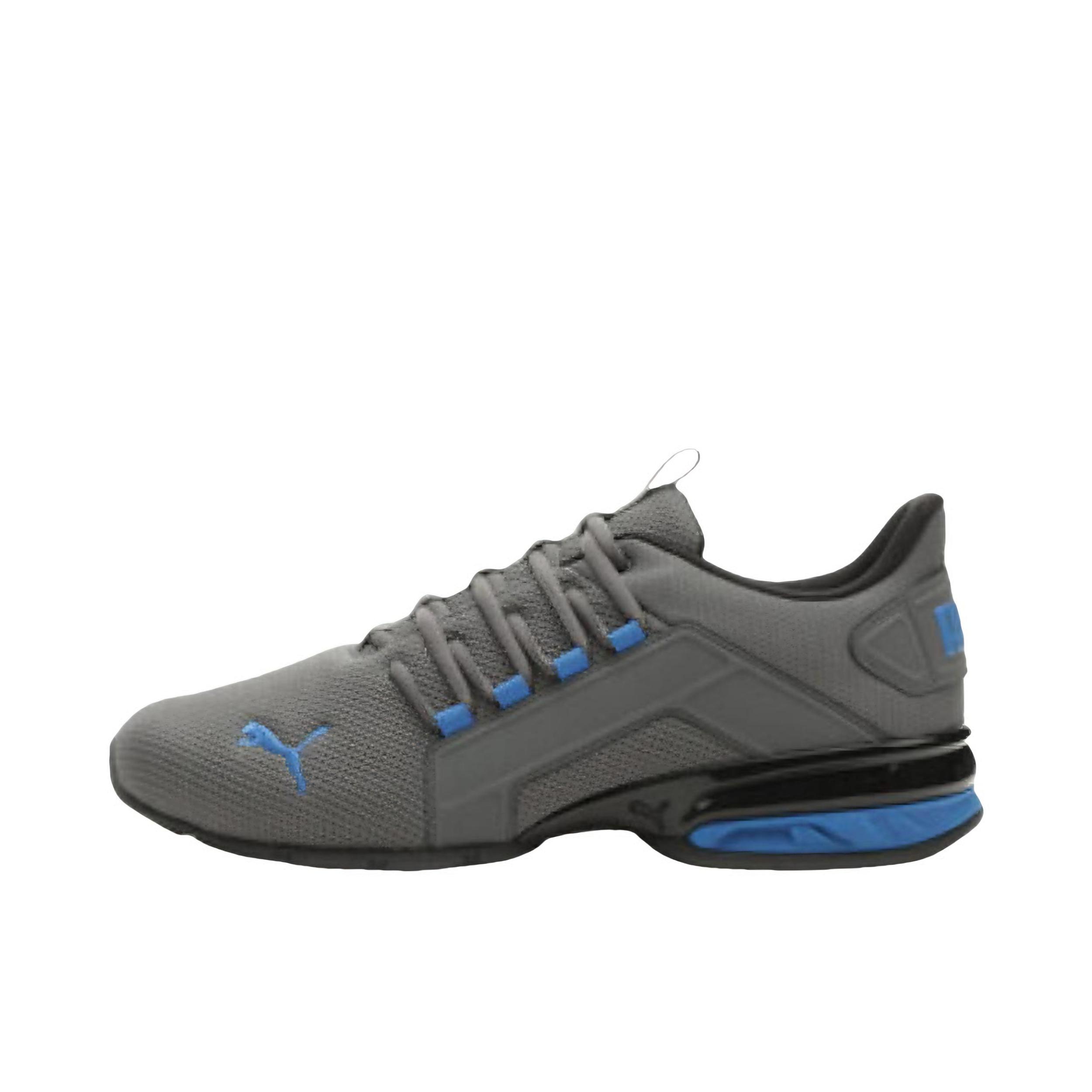推荐商品：Puma/彪马 Viz Runner 跑鞋 透气减震 深灰色/蓝色