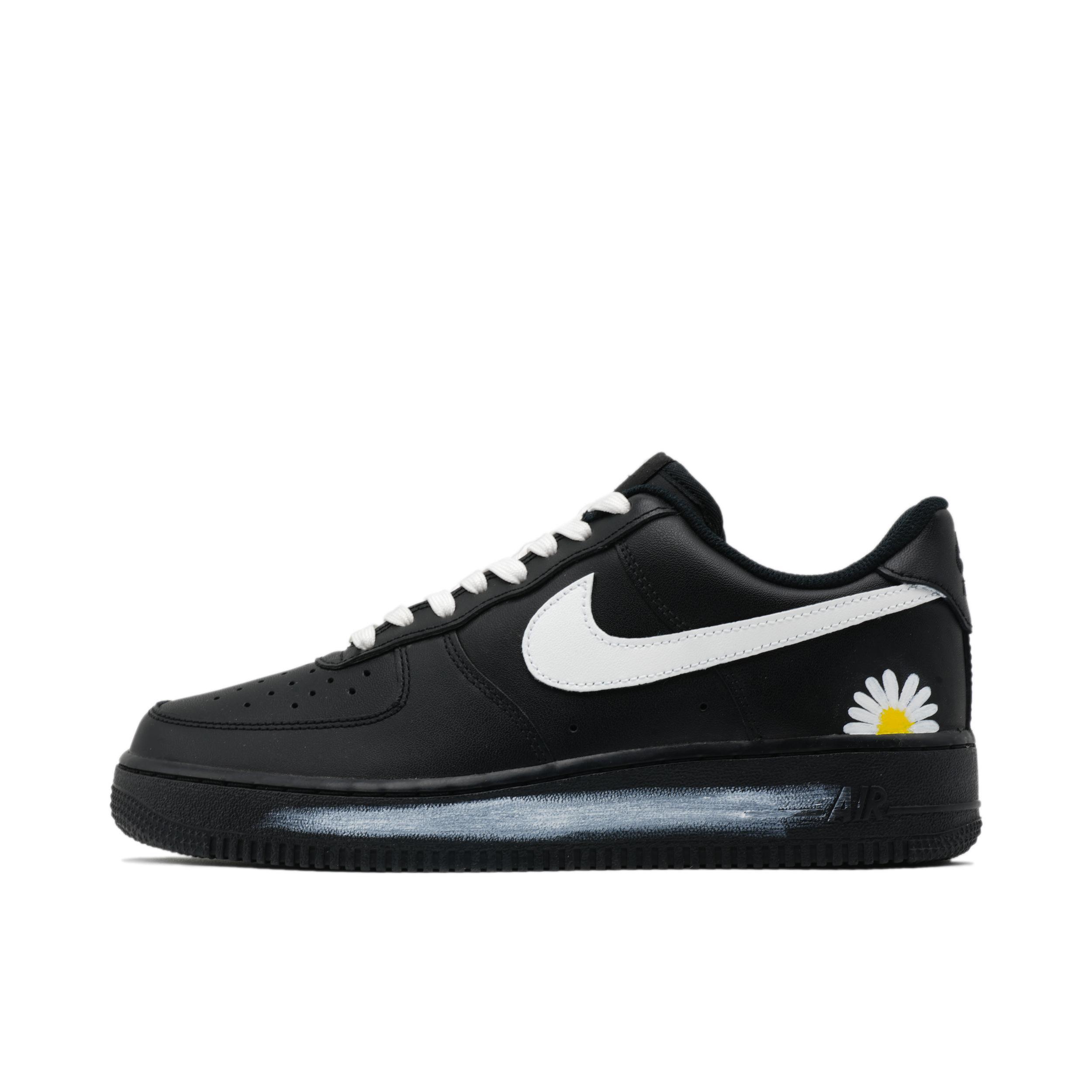 推荐商品：【定制款】 Nike Air Force 1 板鞋 防滑减震耐磨低帮增高 小雏菊/黑色
