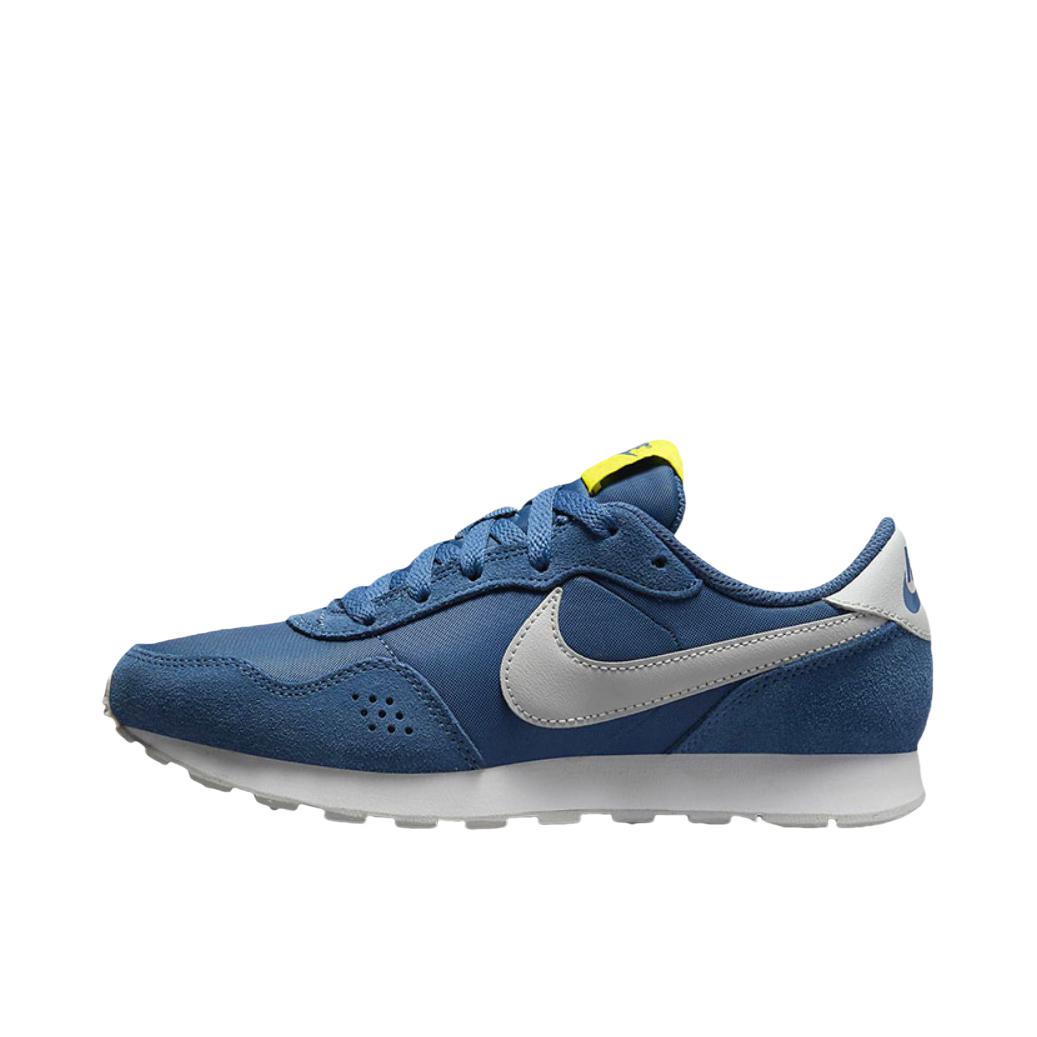 推荐商品：Nike MD Valiant 跑鞋 复古舒适减震防滑耐磨轻便透气跑鞋风 大童/蓝色/灰色