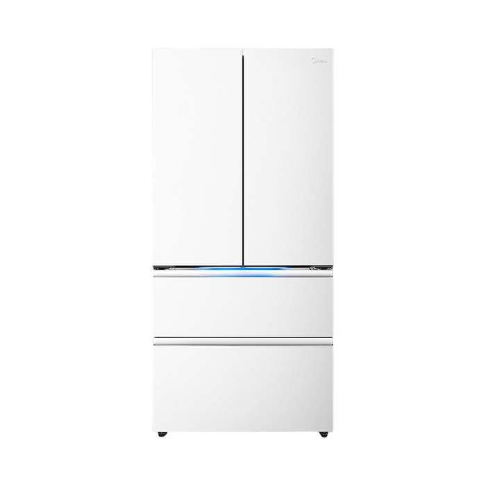 推荐商品:Midea/美的 熊墩墩Pro系列 多门冰箱 600L 大容量 法式四门 双系统 零嵌入 底部散热 冷藏冷冻