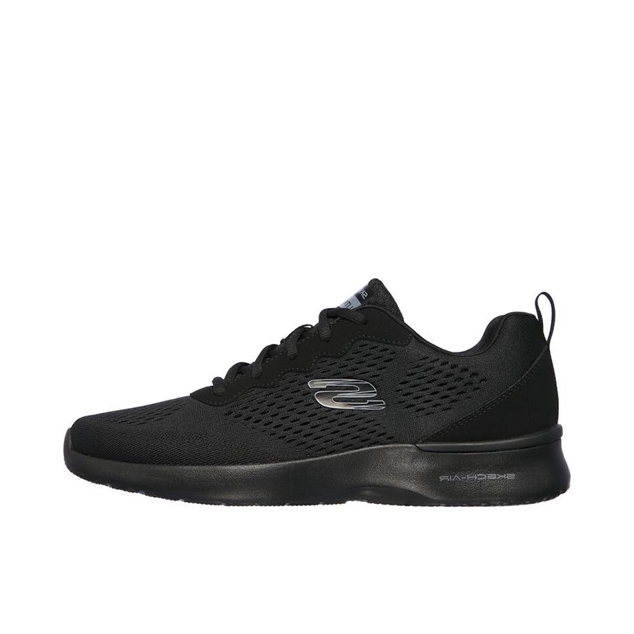 推荐商品：Skechers/斯凯奇 Skech-Air Dynamight 舒适耐磨 缓震回弹 网面透气 软底 运动休闲鞋 全黑色