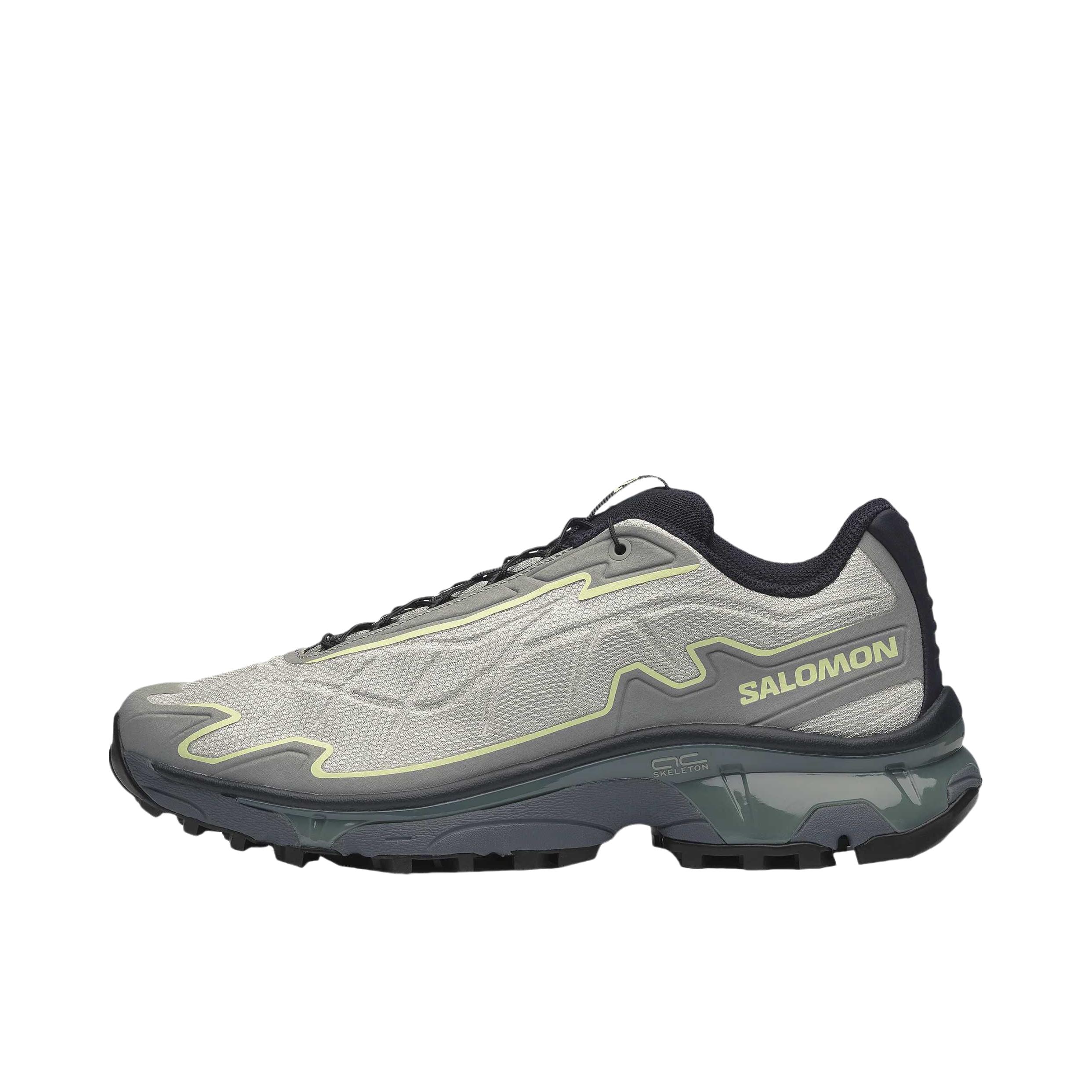 推荐商品：Salomon/萨洛蒙 XT-Slate Advanced 防滑耐磨 舒适透气 网布轻便 户外休闲鞋 浅灰色/深灰色/柠檬黄