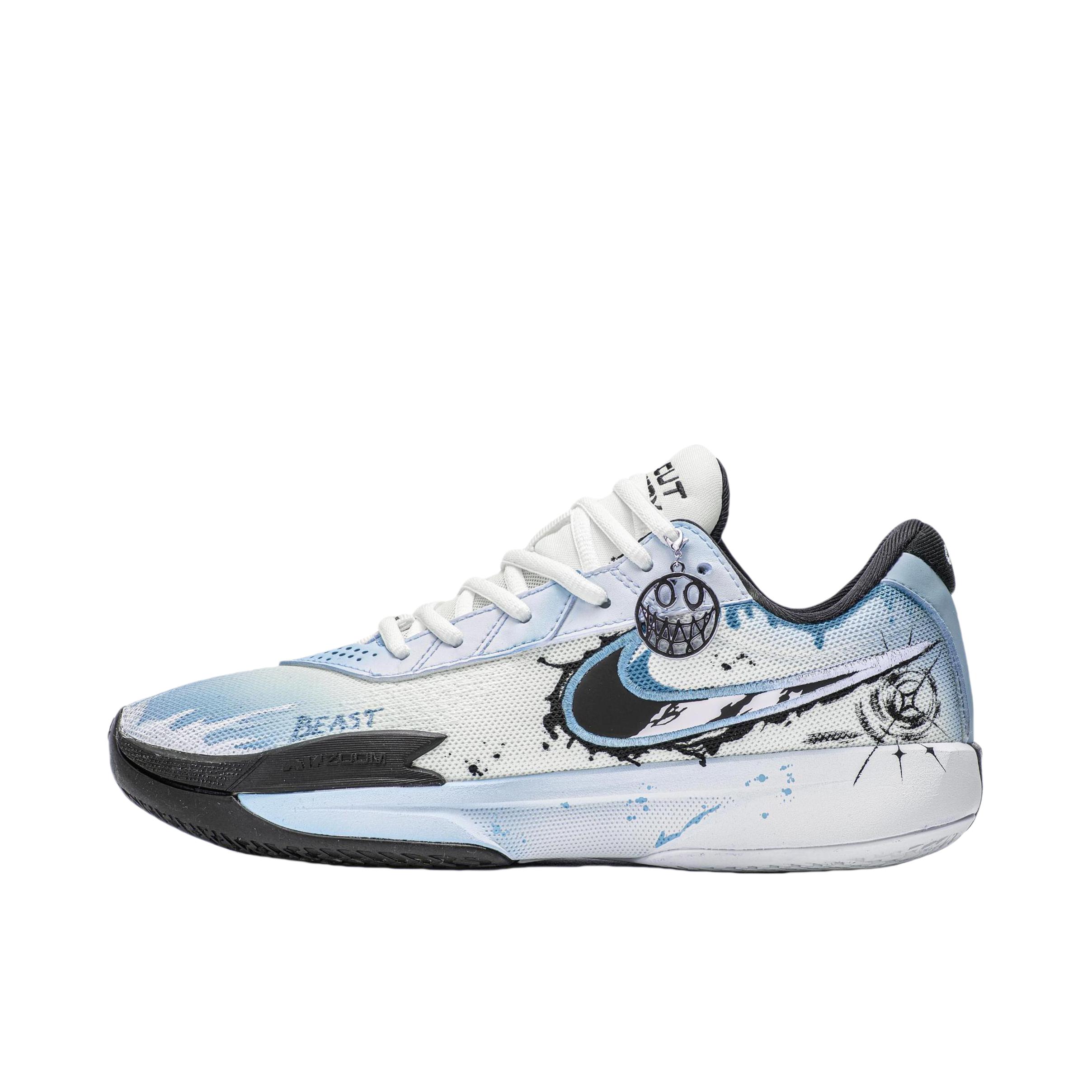 推荐商品：【定制球鞋】Nike Air Zoom G.T. Cut Academy 篮球鞋 减震防滑耐磨舒适百实战运动 蓝末纵浪