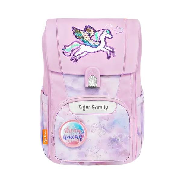 推荐商品：TigerFamily 虎米小学生儿童一到三到六年级护脊减负超轻书包童包