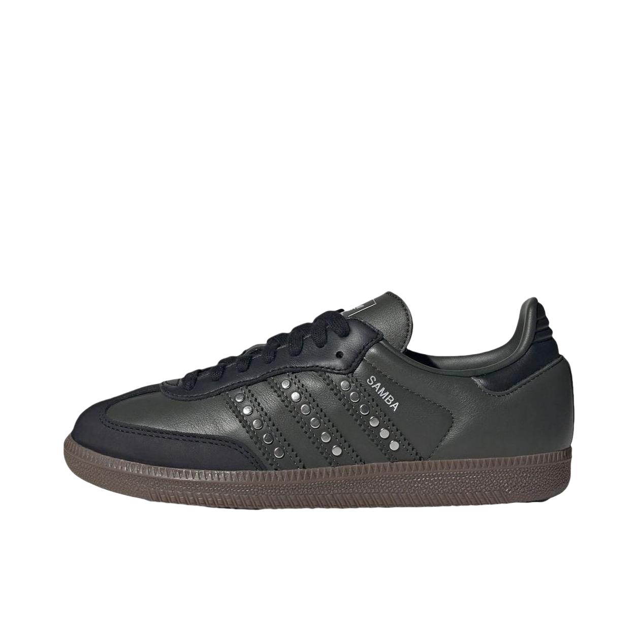 推荐商品：adidas Originals Samba OG T头鞋 板鞋 经典复古舒适百搭耐磨合成革圆头薄底贴合 核心黑/棕色