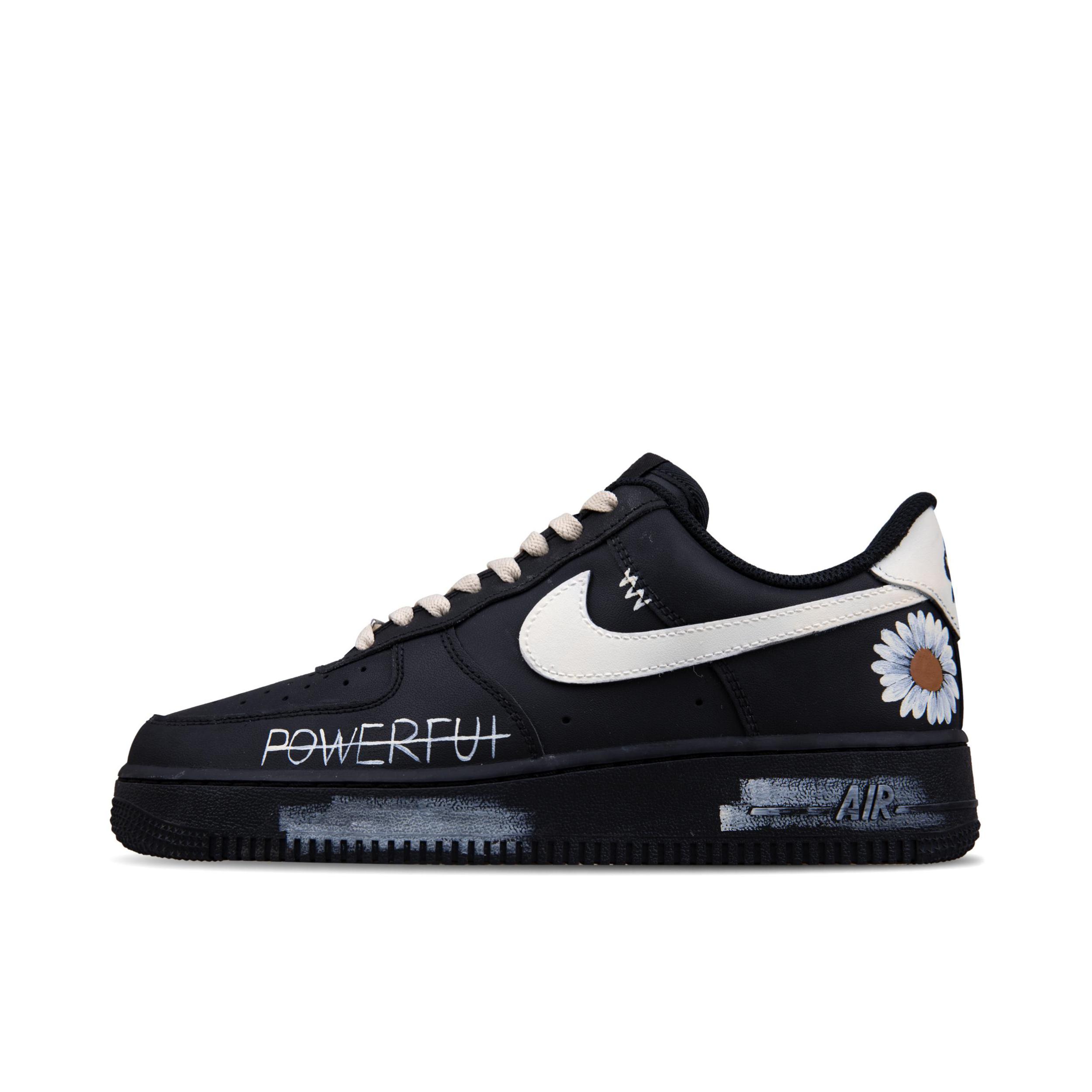 推荐商品：【定制款】 Nike Air Force 1 板鞋 防滑减震耐磨低帮增高 涂鸦艺术家B