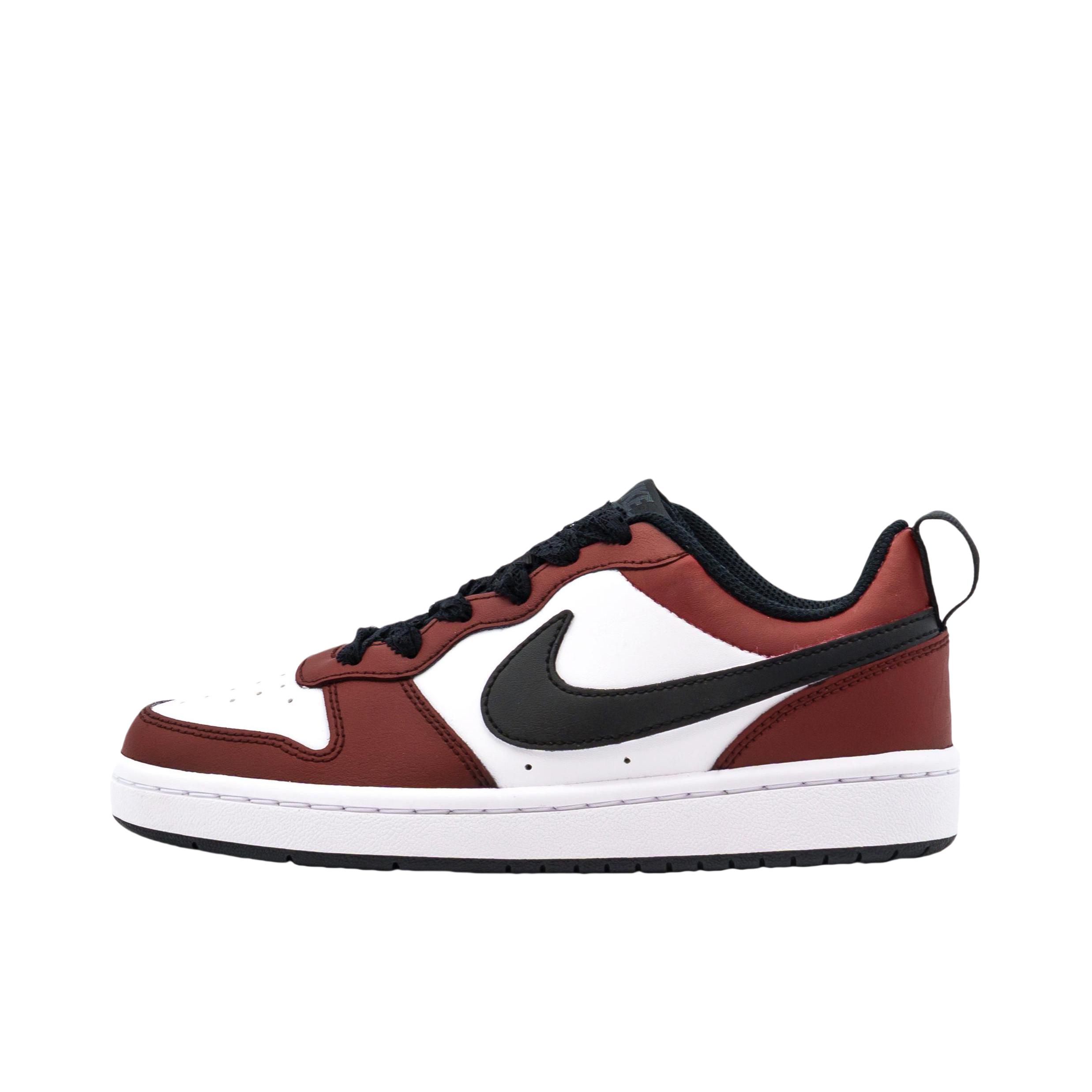 推荐商品：【定制球鞋】 Nike Court Borough 2 板鞋 包裹性增高减龄解构风合成革美式防滑复古轻便 大童/安克拉