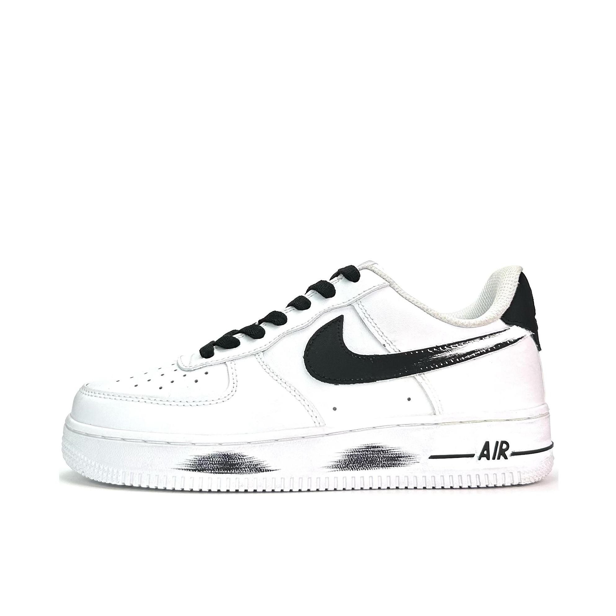 推荐商品：【定制球鞋】Nike Air Force 1 板鞋 舒适轻便防滑耐磨包裹性合成革防水复古简约增高 山中油画