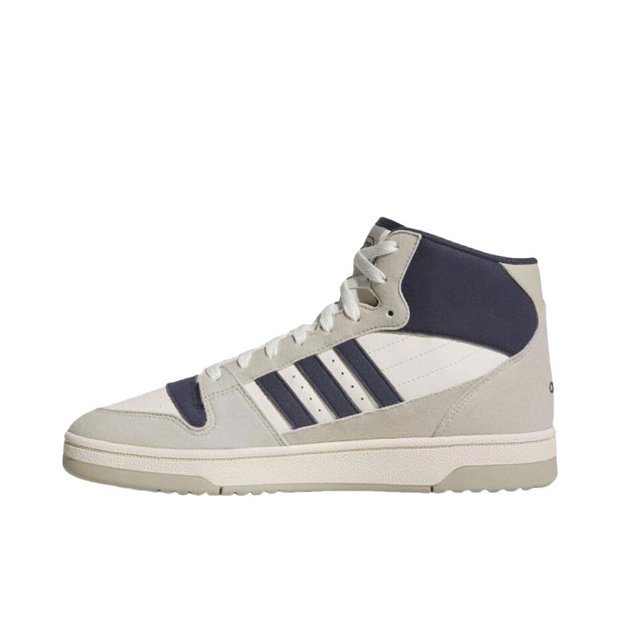推荐商品：adidas Turnaround 板鞋 防滑耐磨舒适透气时尚潮流百搭复古篮球风 灰色/蓝色