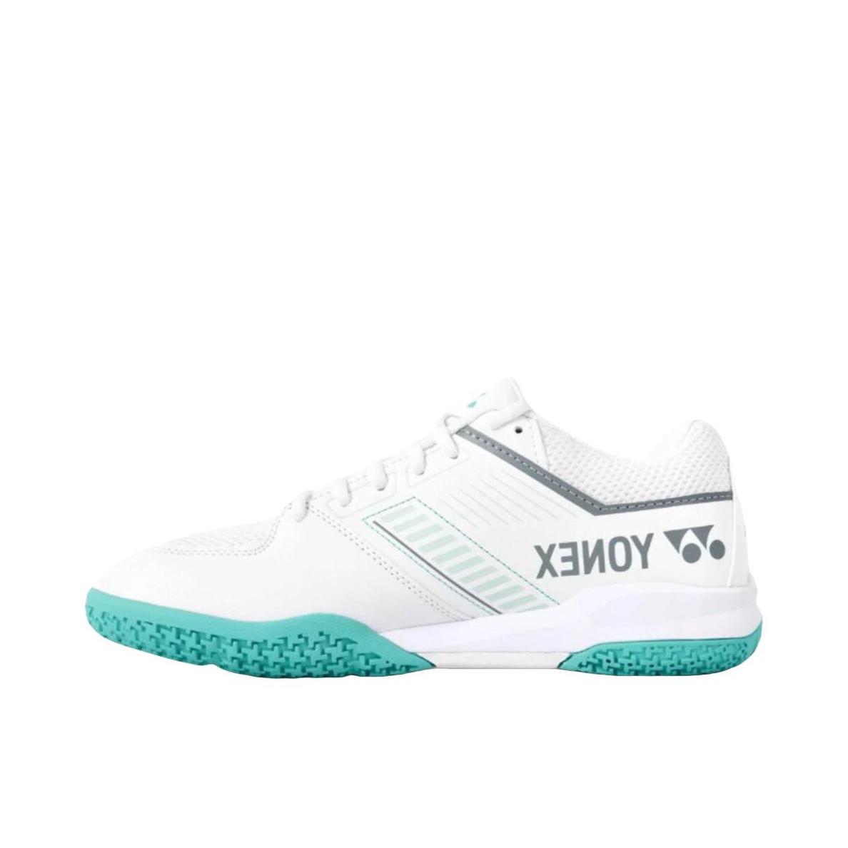 推荐商品：YONEX/尤尼克斯 Power Cushion SF系列 防滑耐磨 减震回弹 柔软舒适 羽毛球鞋 白色/绿色