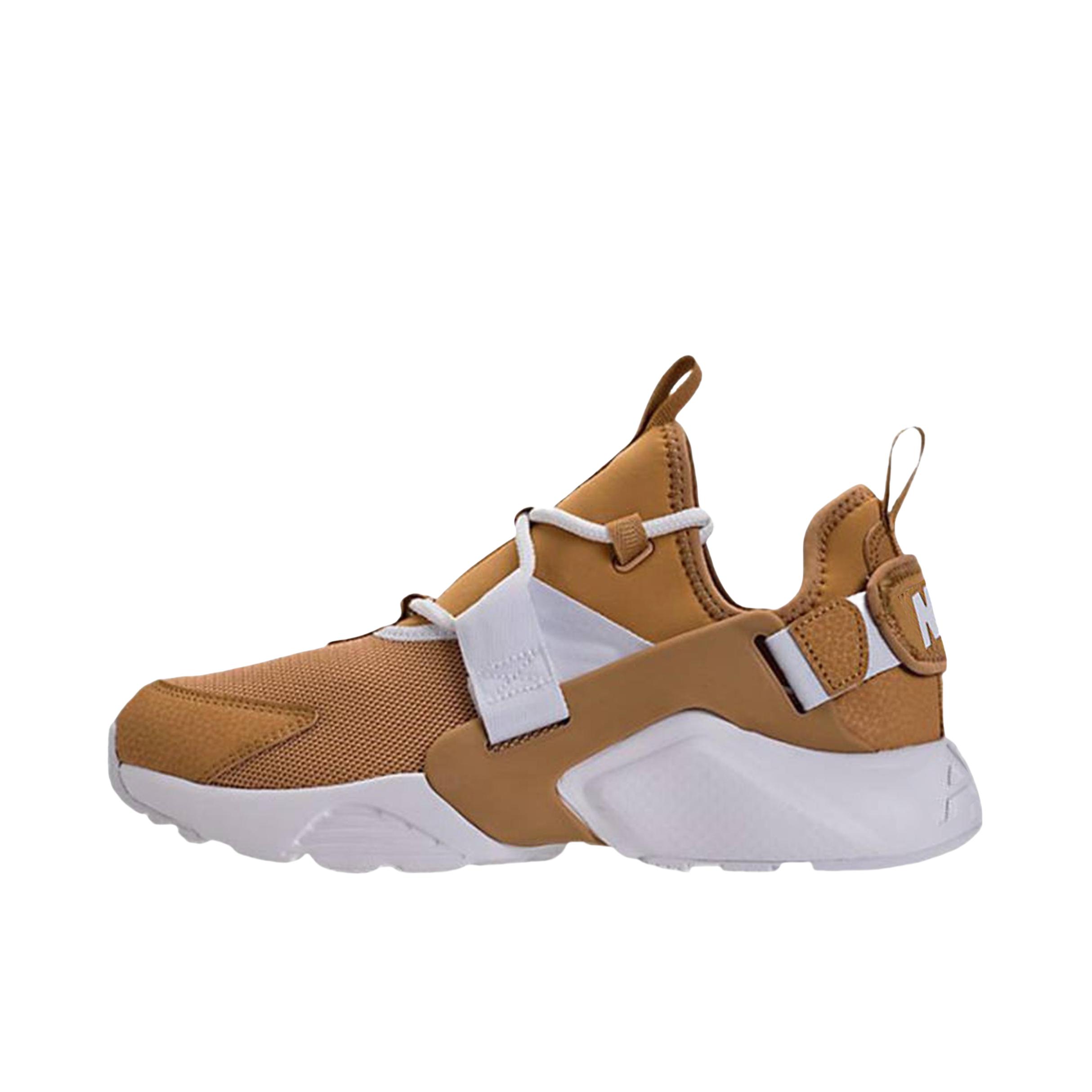 推荐商品：Nike/华莱士 Air Huarache City 华莱士 运动休闲鞋 防滑耐磨轻便透气舒适百搭时尚复古织物包裹性圆头 女款/棕色